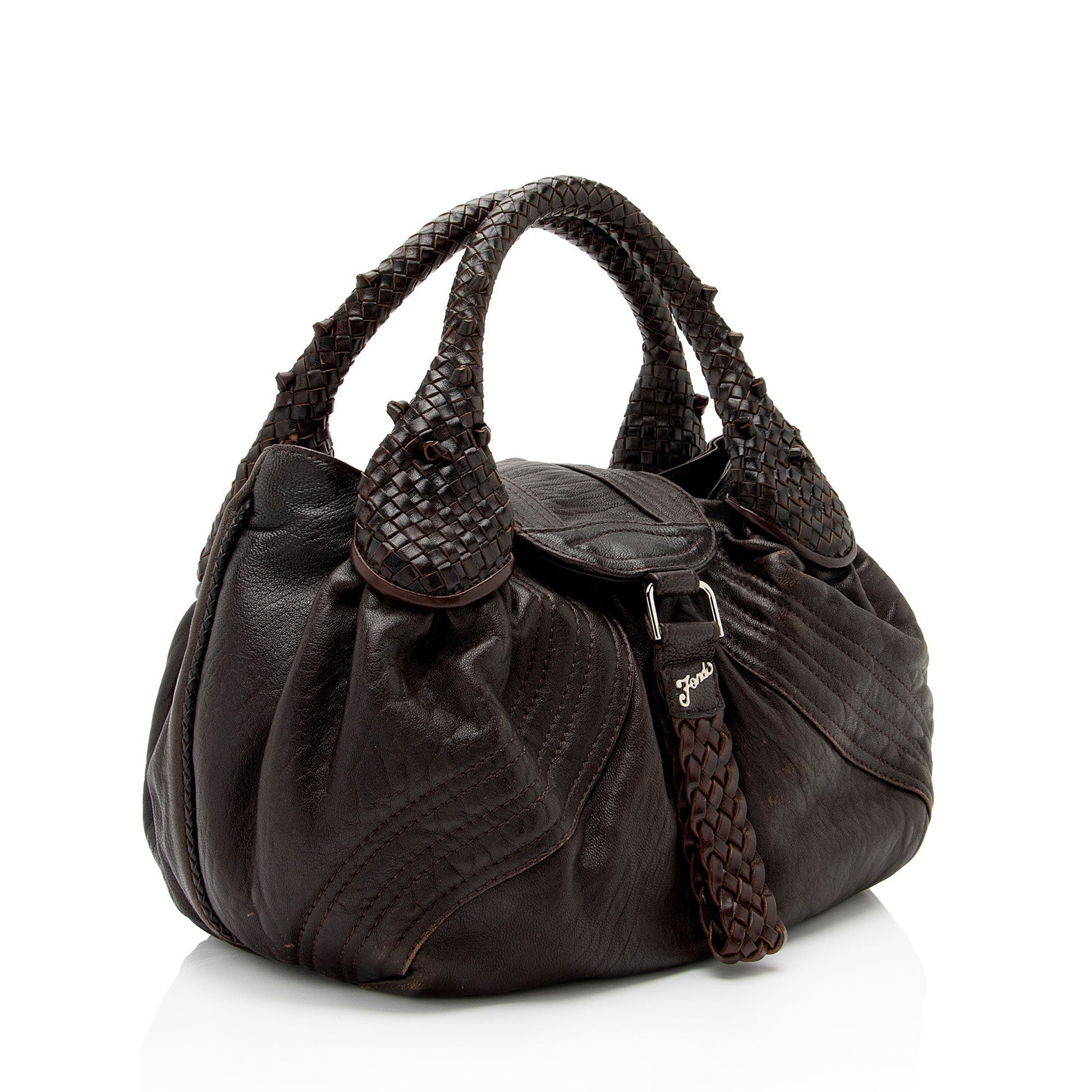 Fendi Spy Satchel Shf Gpwlc8 Leather Baby Satchel Bag