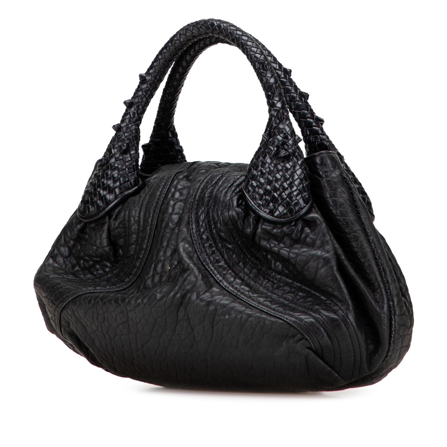 Fendi Spy Handbag Leather Satchel Bag