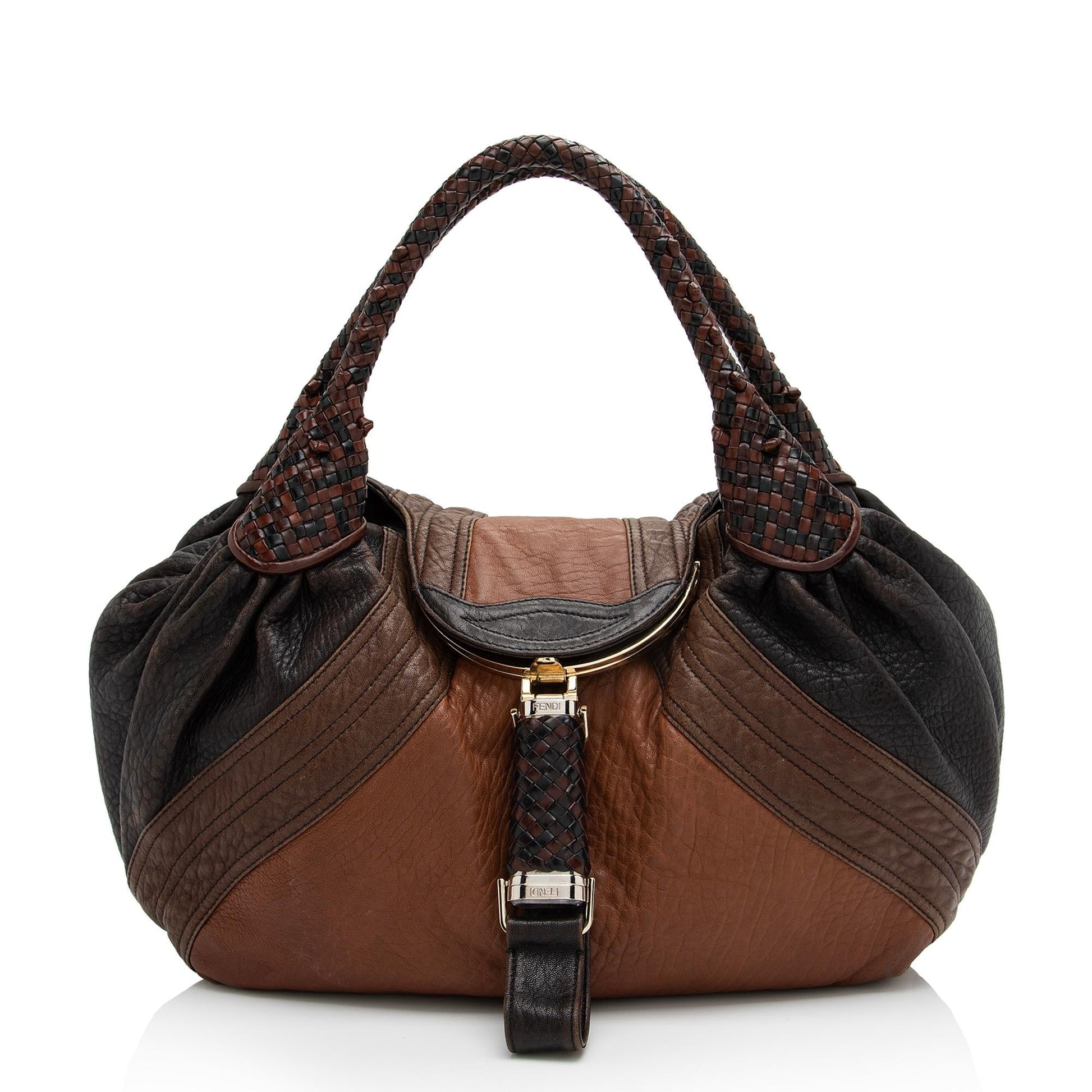 Fendi Spy Satchel Shf Leather Satchel Bag