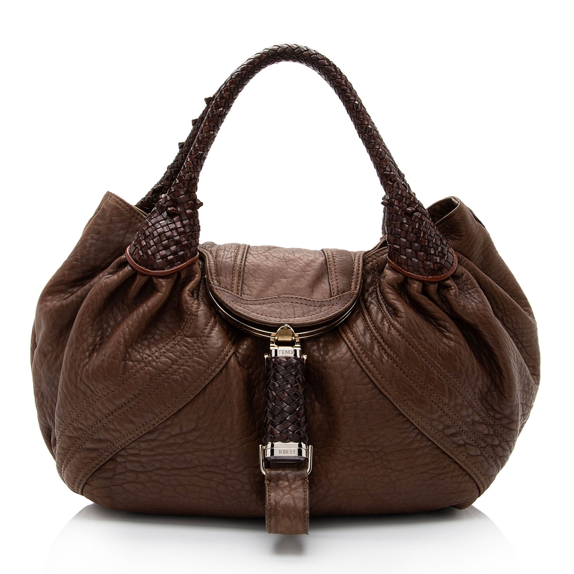 Fendi Spy Satchel Shf Vatgxy Leather Satchel Bag