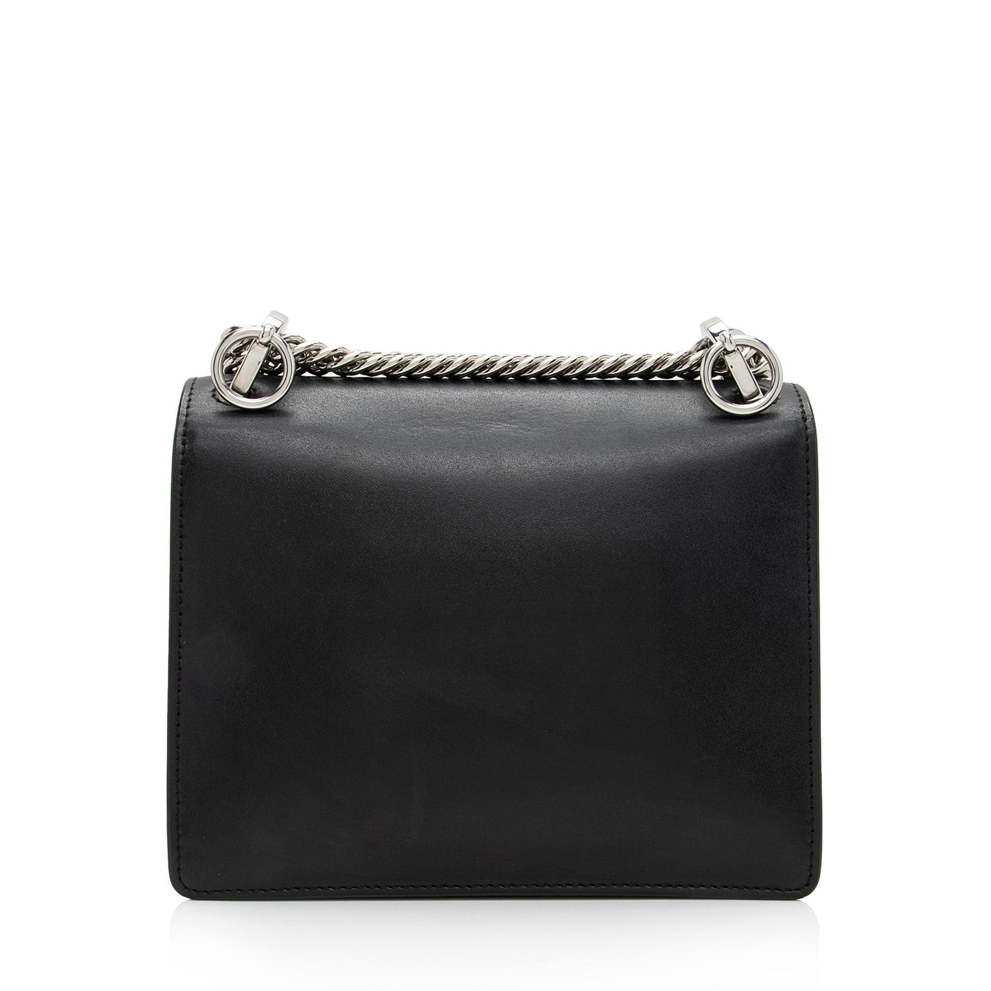 Fendi Studded Kan Shoulder Bag Shf Hruo3C Leather Small