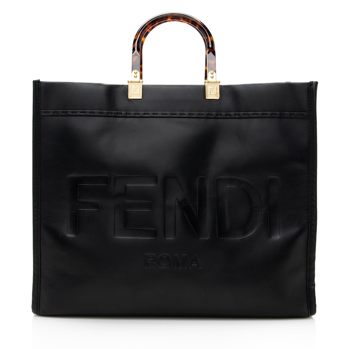Fendi Sunshine Shopper Tote Shf Leather Large Tote Bag Tote Shf 22666