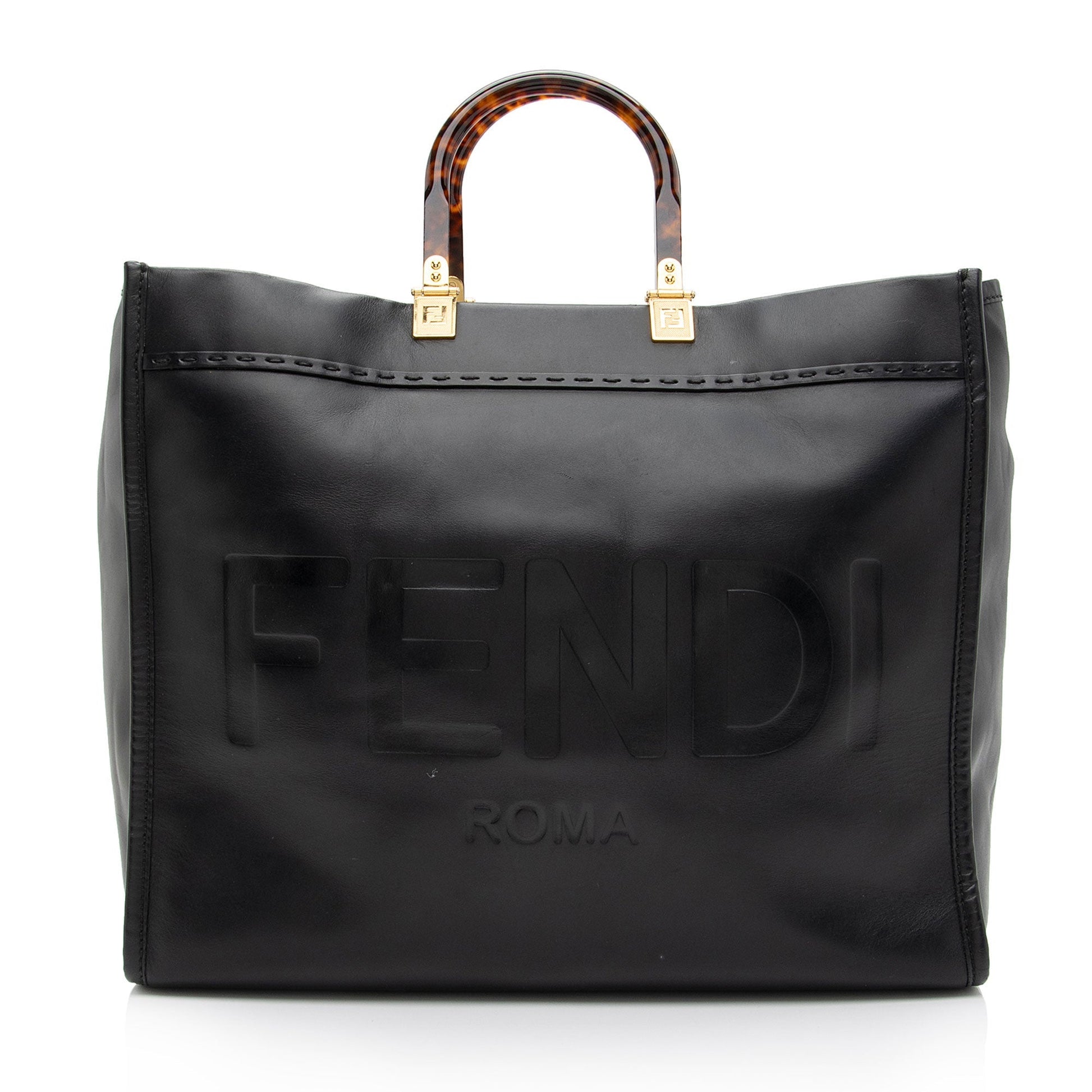 Fendi Sunshine Shopper Tote Shf Leather Large Tote Bag Tote Shf Dqt17B