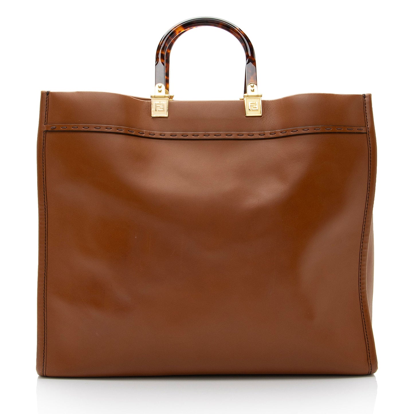 Fendi Sunshine Shopper Tote Shf Leather Large Tote Bag
