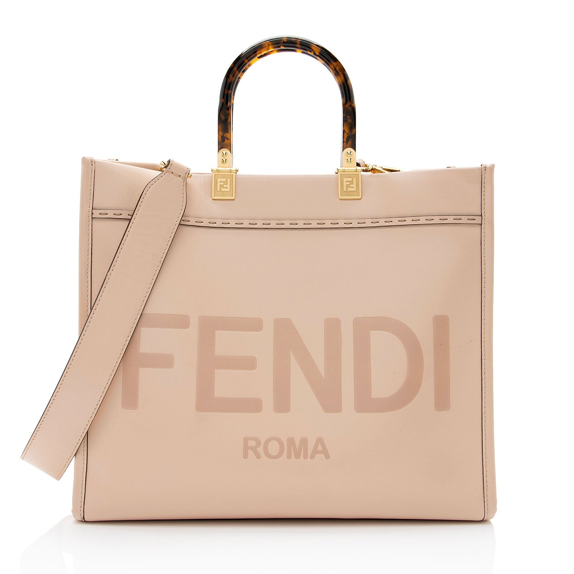 Fendi Sunshine Shopper Tote Shf Tllb2R Leather Medium Tote Bag
