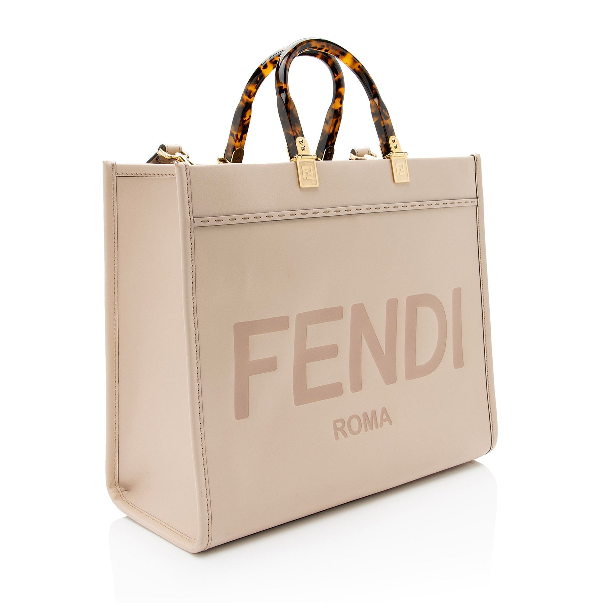 Fendi Sunshine Shopper Tote Shf Vvisqc Leather Medium Tote Bag