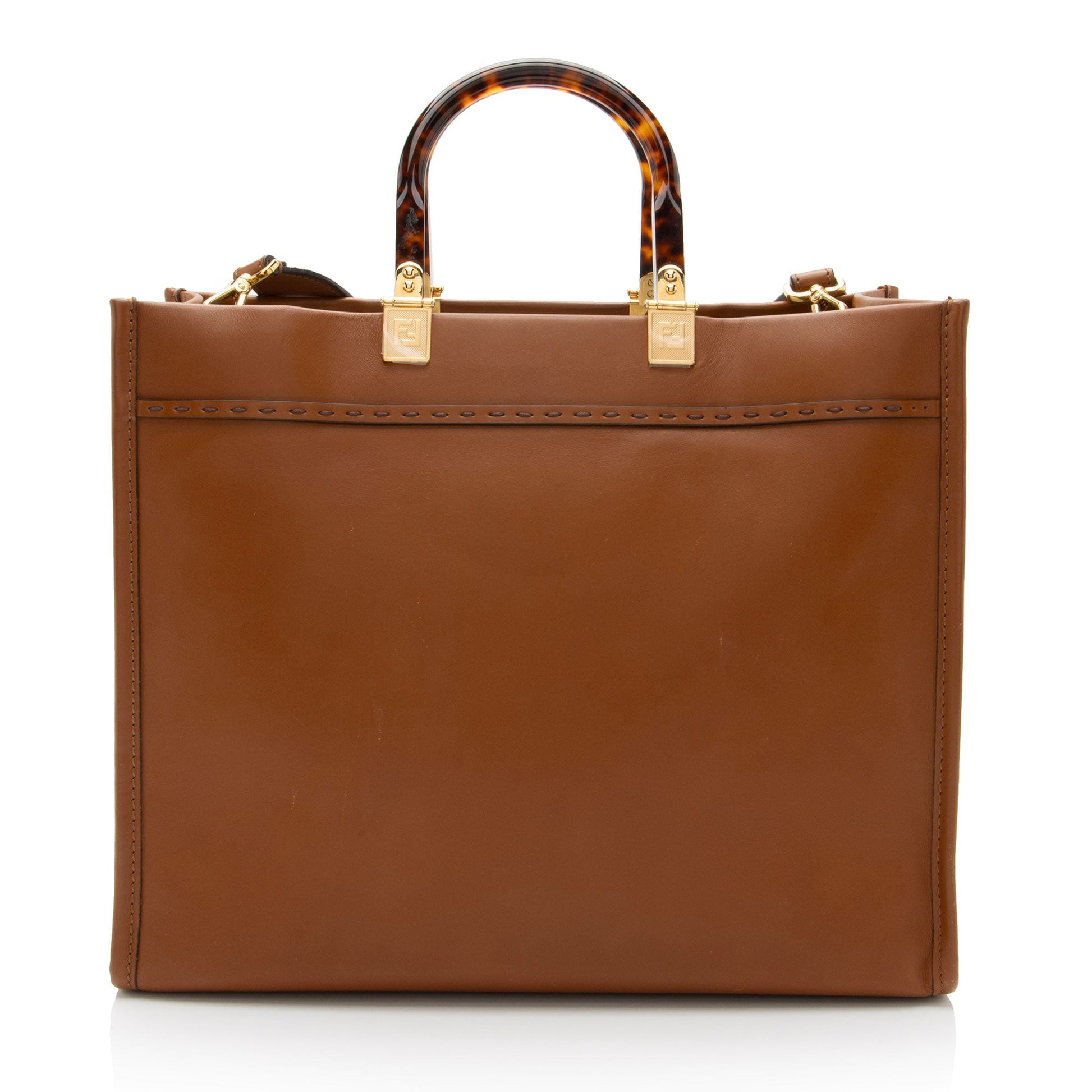 Fendi Sunshine Shopper Tote Shf Hxrlom Leather Medium Tote Bag