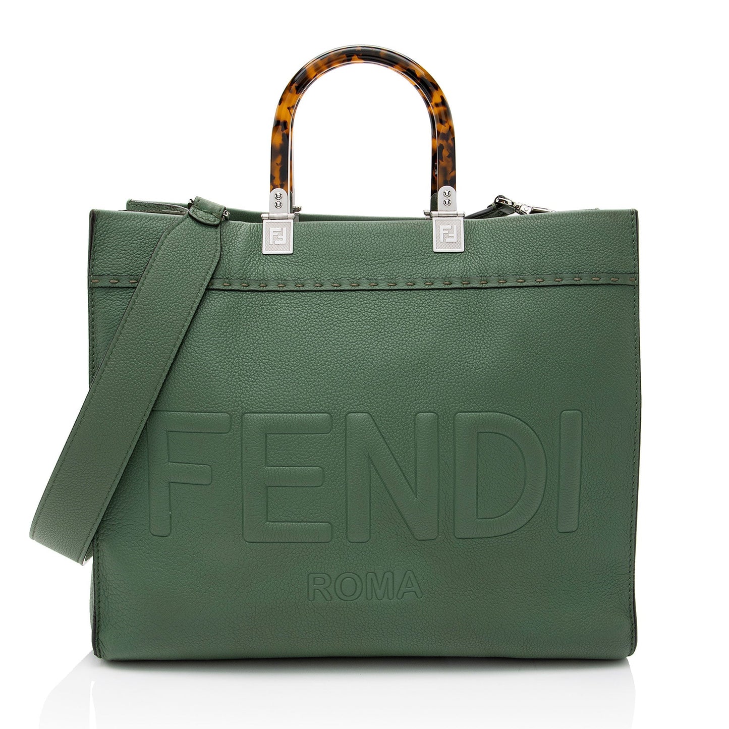 Fendi Sunshine Shopper Tote Shf Qvztkq Leather Medium Tote Bag