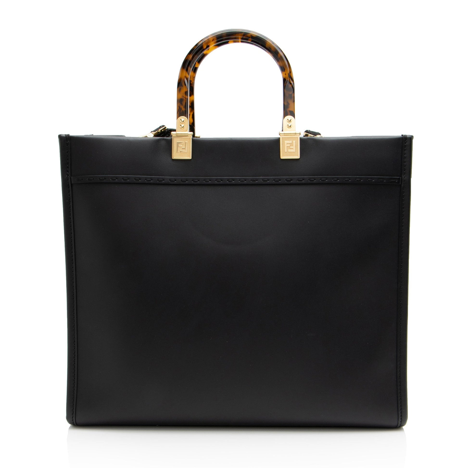 Fendi Sunshine Shopper Tote Shf Yncjlf Leather Medium Tote Bag