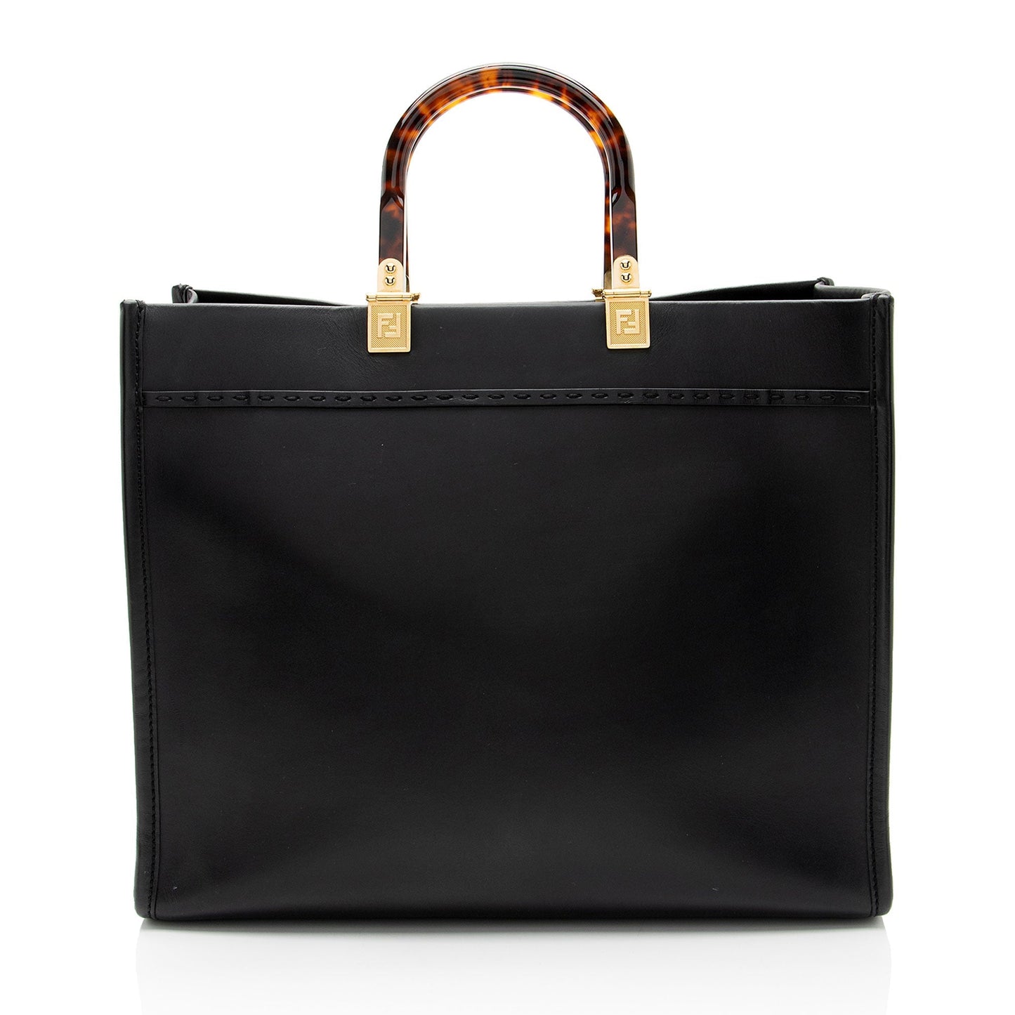 Fendi Sunshine Shopper Tote Leather Medium Tote Bag Tote Shf Bbtdjr