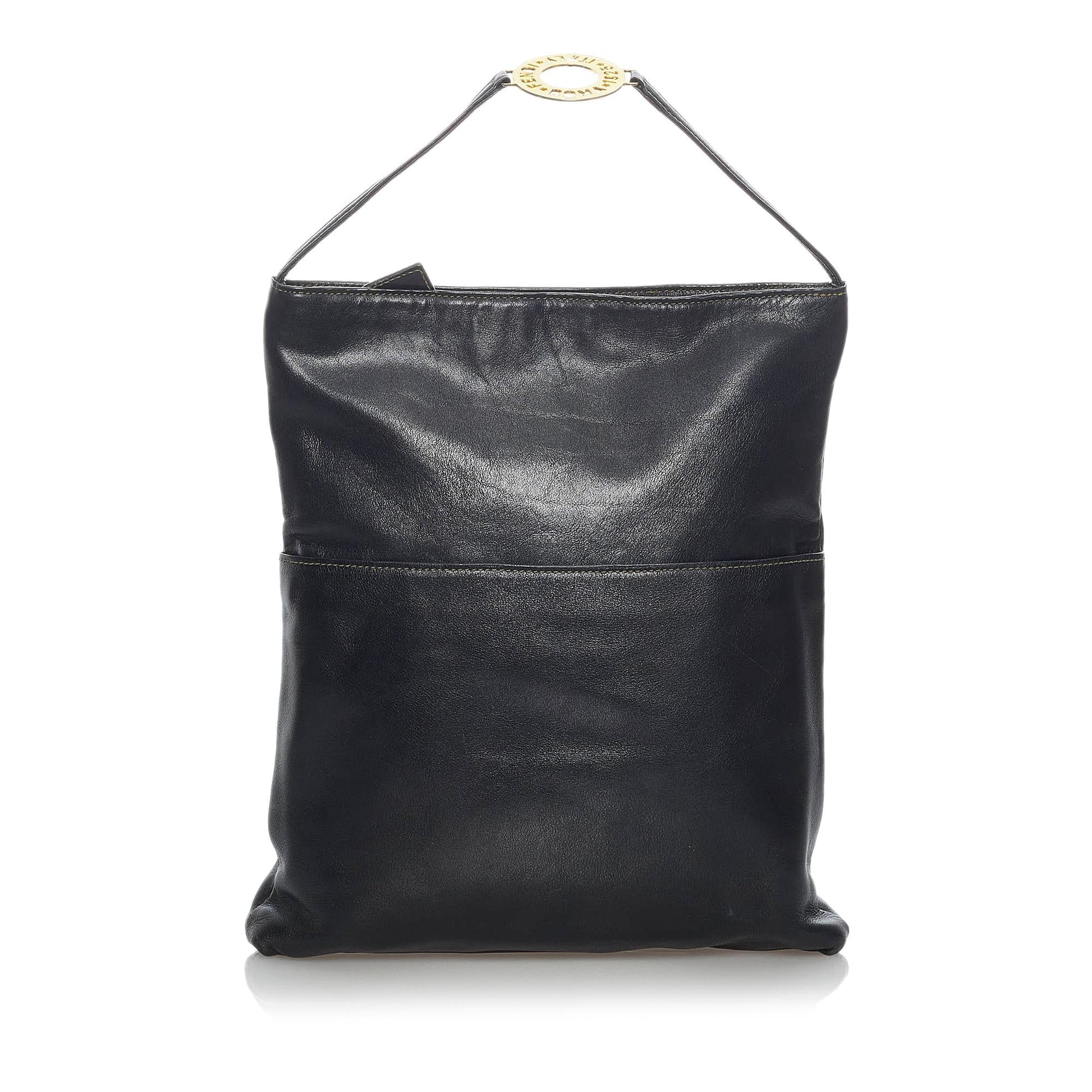 Fendi Tote Bag Shg Leather