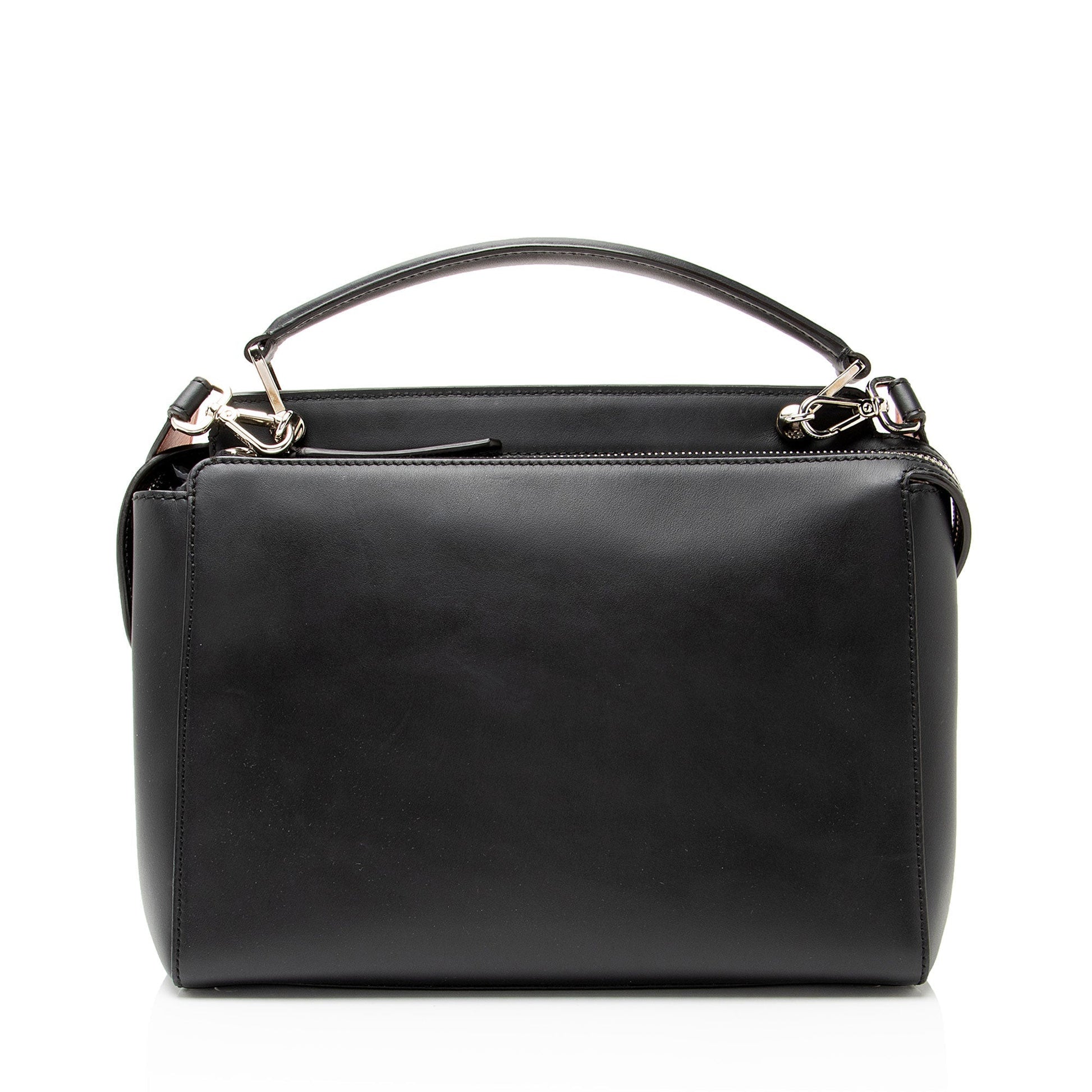Fendi Waves Dotcom Satchel Leather Medium Satchel Bag