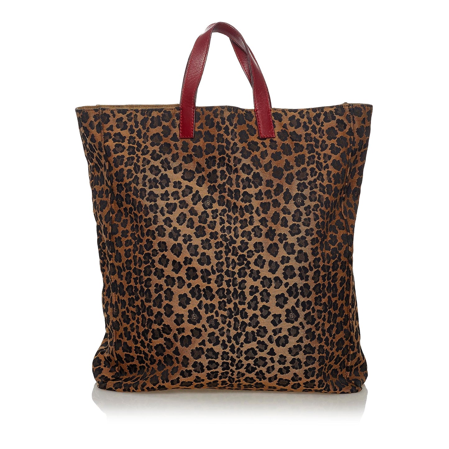 Fendi Leopard Print Tote Bag Shg Nylon Bag Shg 33460