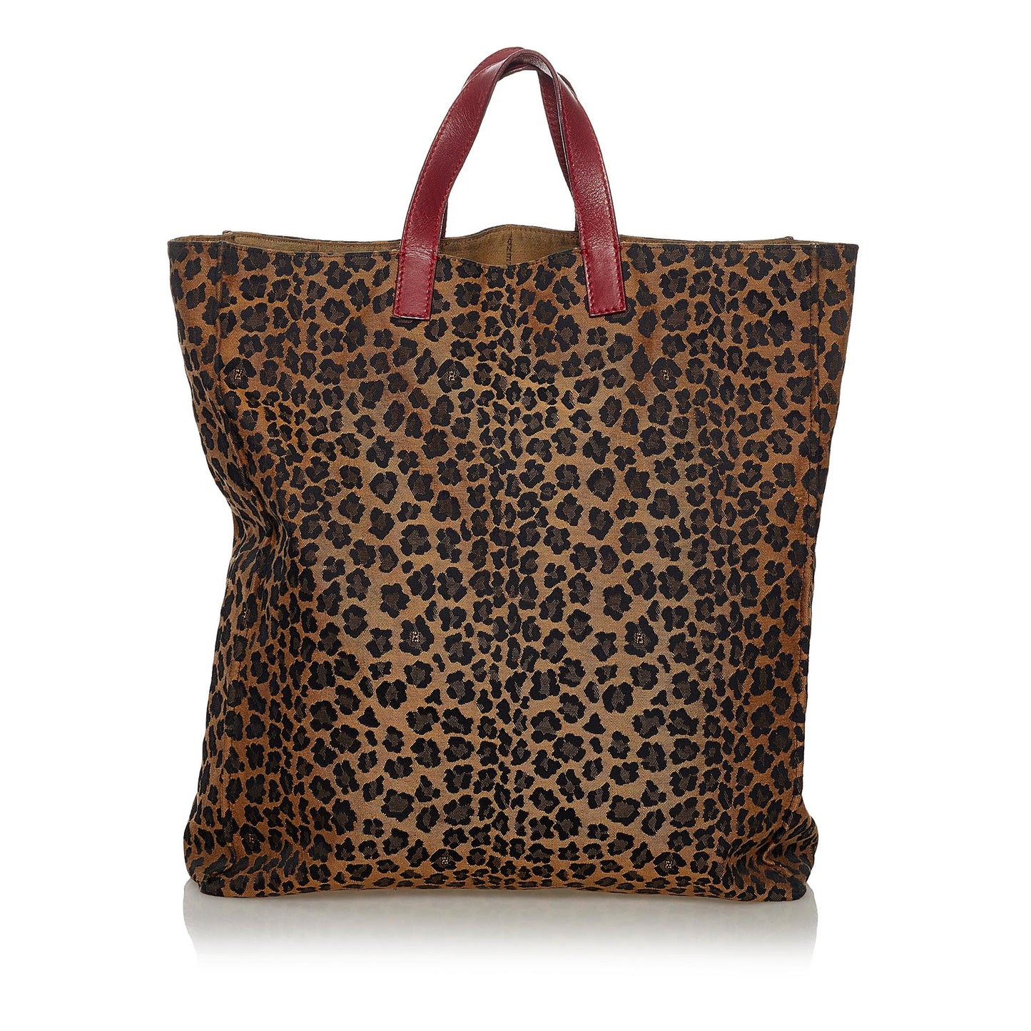 Fendi Leopard Print Tote Bag Shg Nylon Bag Shg 33460