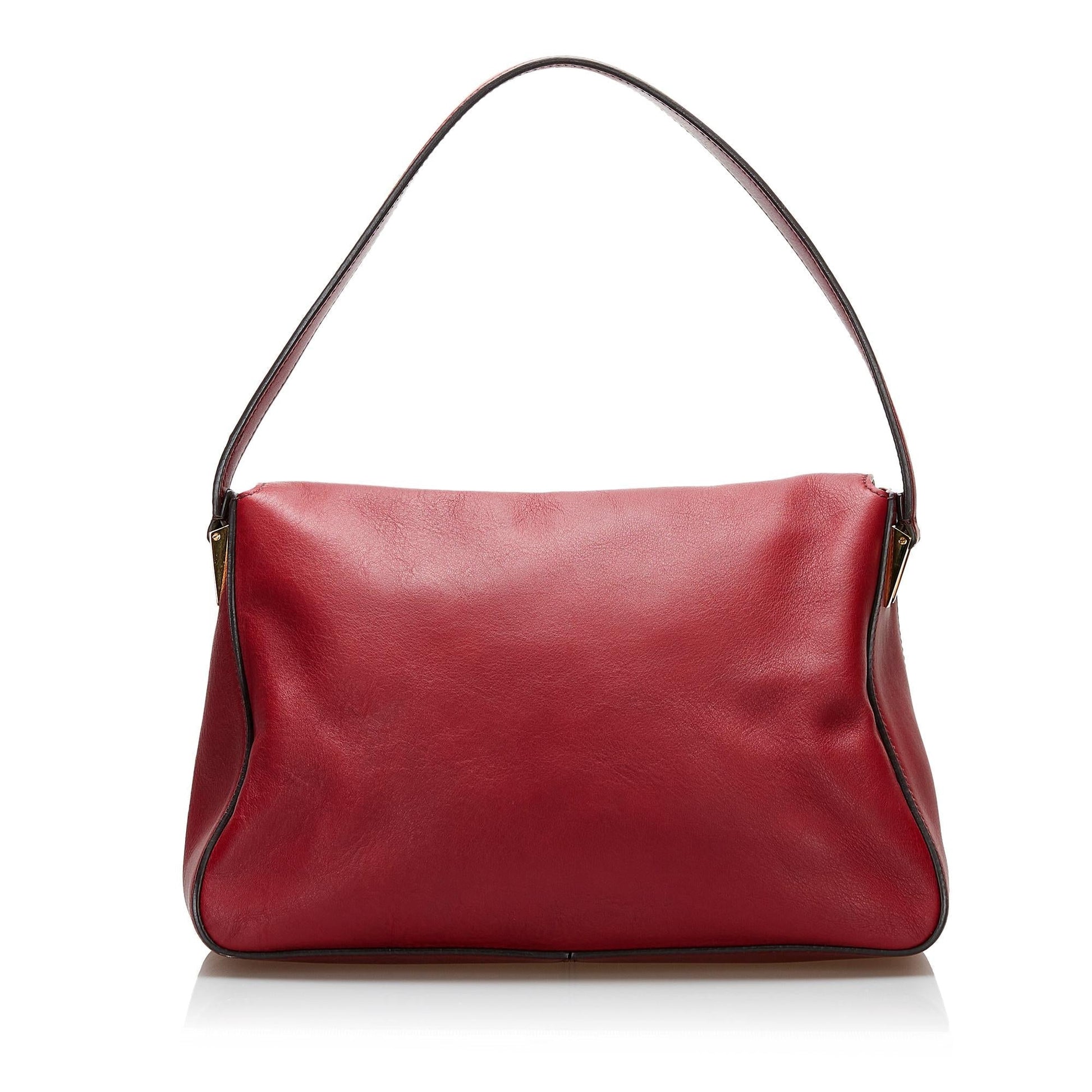 Fendi Mamma Forever Shoulder Bag Shg Leather