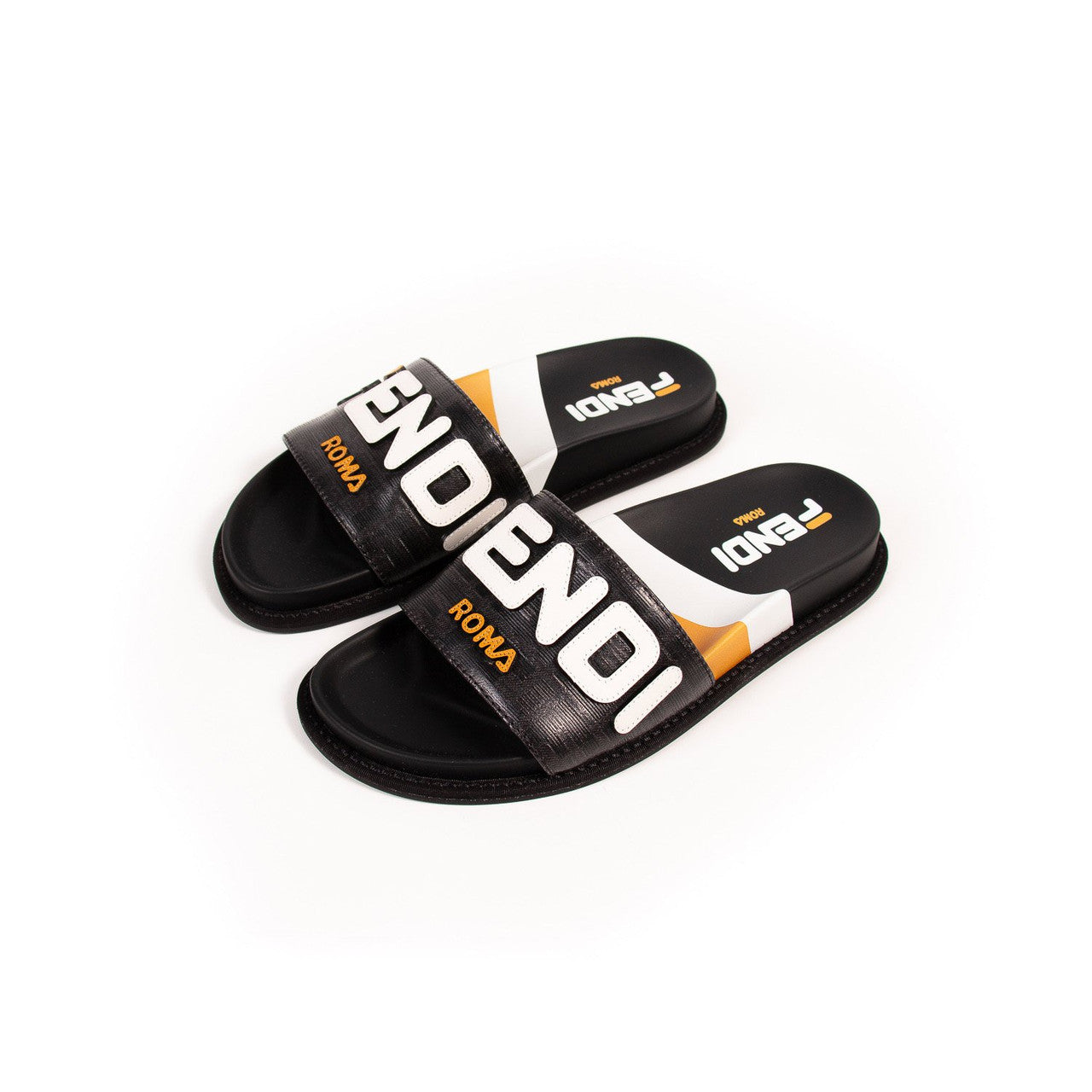 Fendi Mania Ff Sliders Handbag Shoes