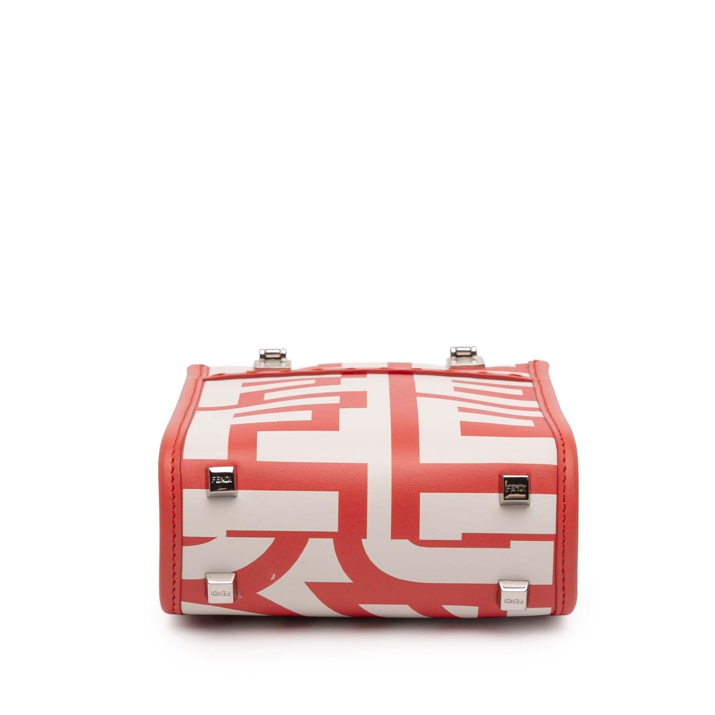 Fendi Marc Jacobs Sunshine Shopper Tote Leather Mini Tote Bag