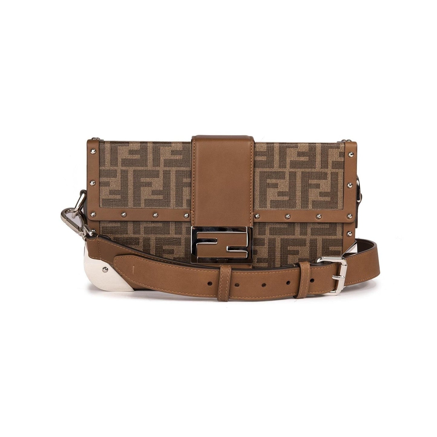 Fendi Baguette Trunk Medium Travel Bag