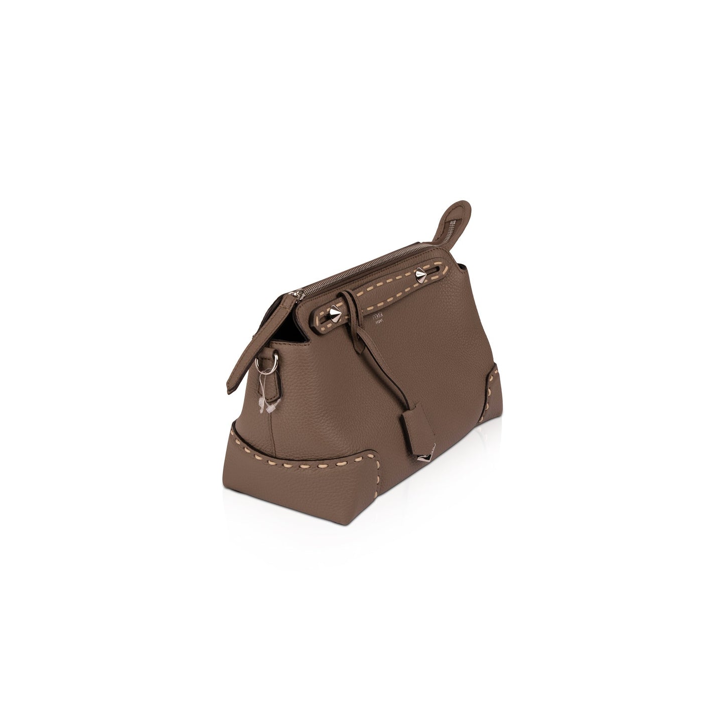Fendi By The Way Satchel Leather Medium Travel Bag