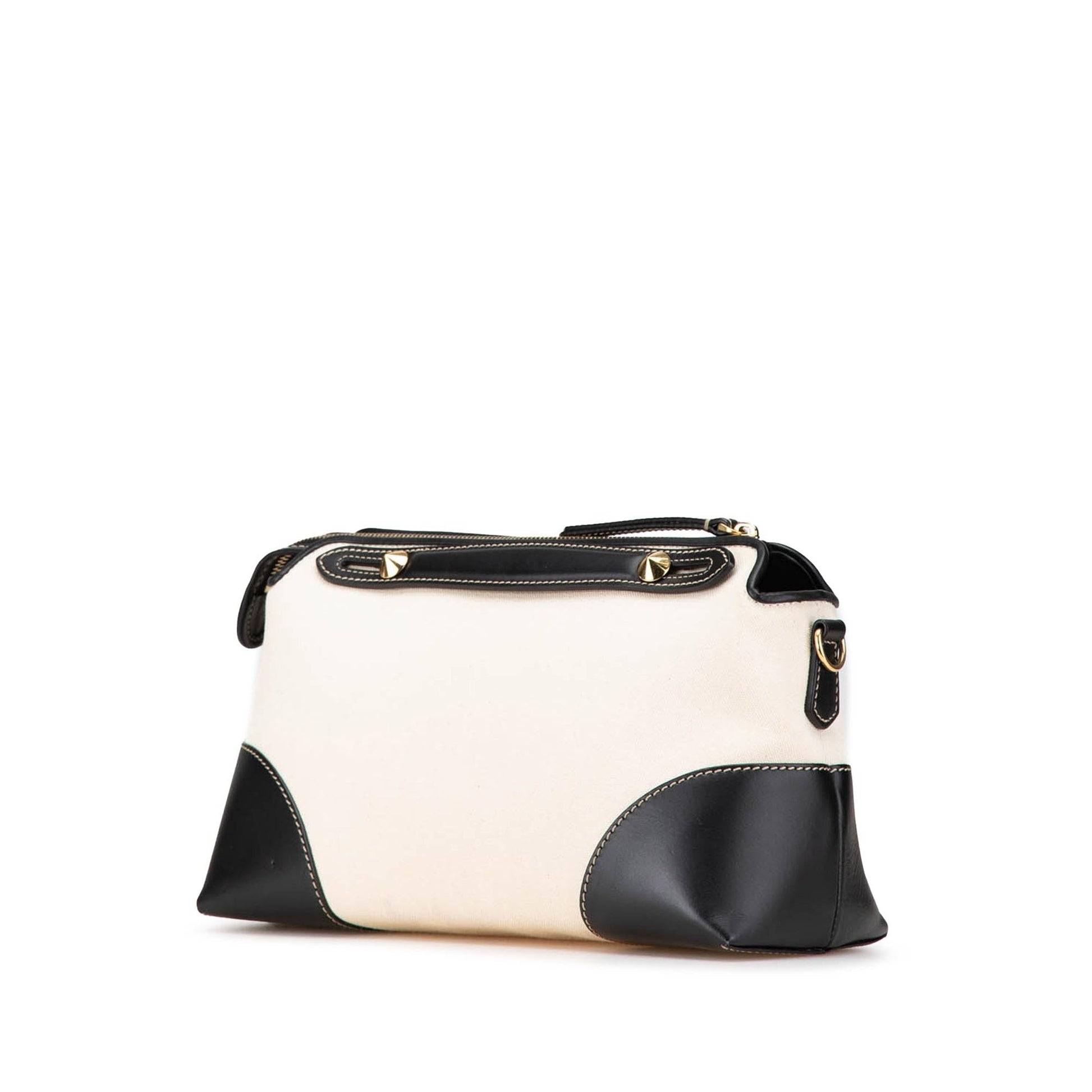 Fendi By The Way Satchel Canvas Medium Satchel Bag
