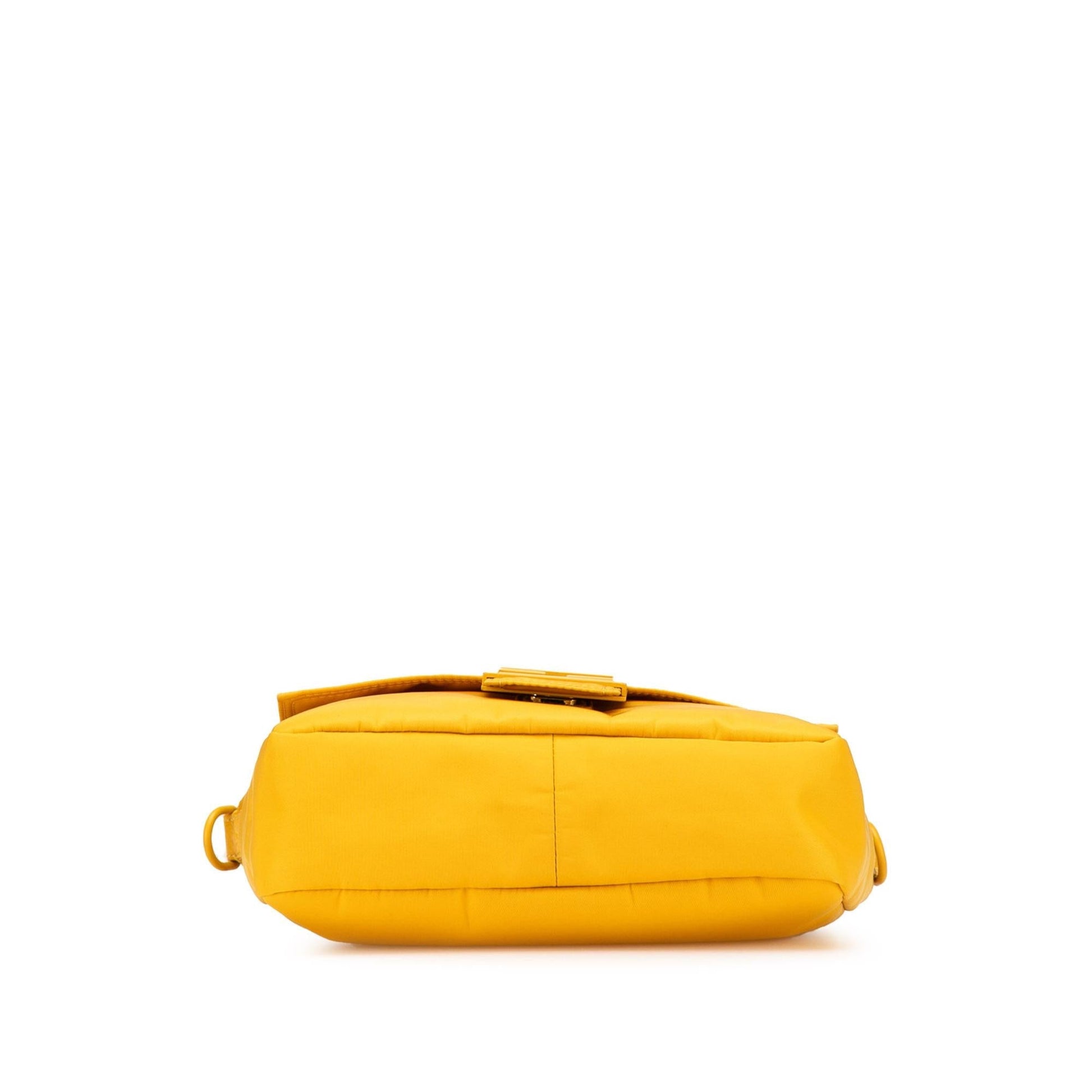Fendi Econyl Baguette Crossbody Nylon Medium Shoulder Bag