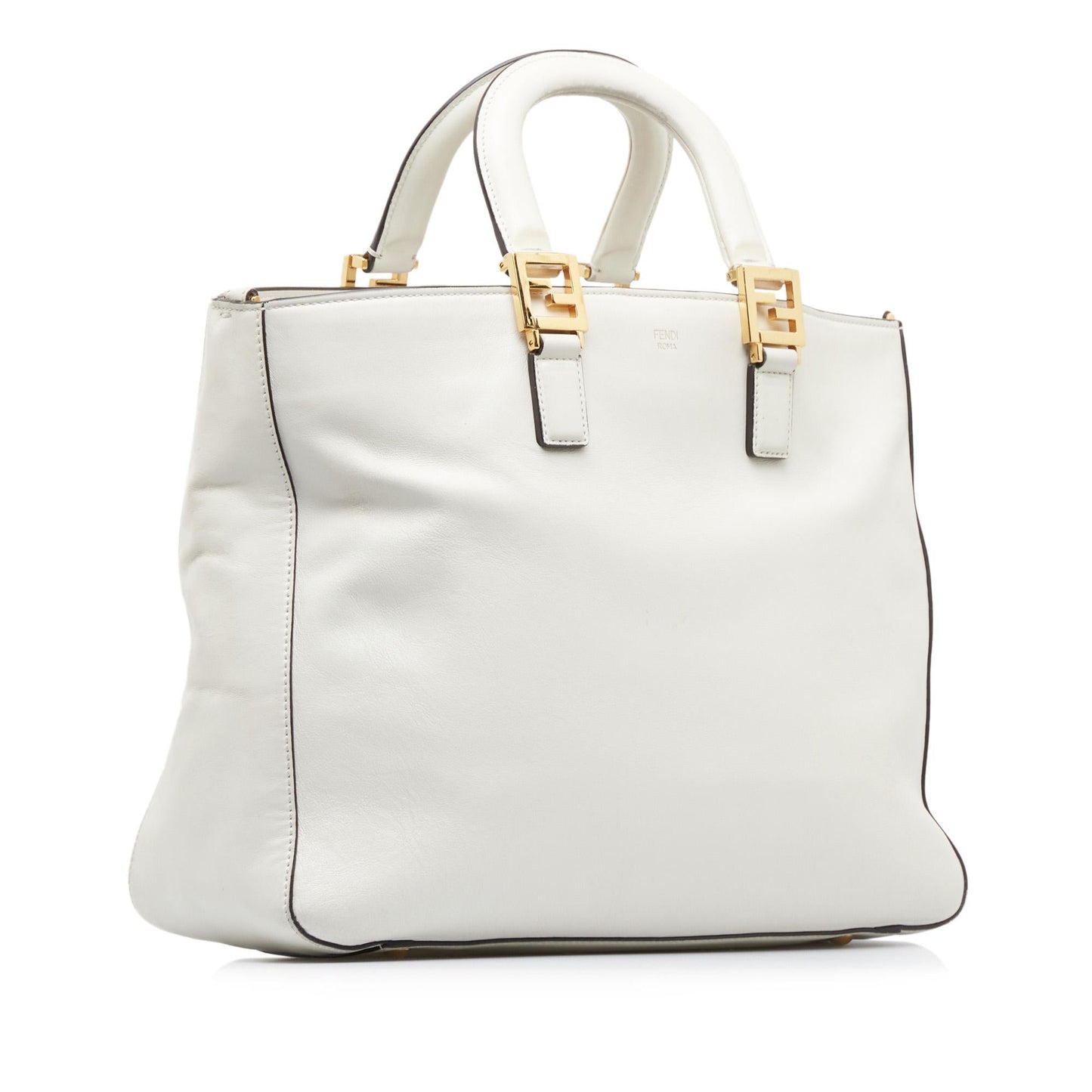 Fendi Glacier Ff Tote Shg Pbfmzo Medium Tote Bag