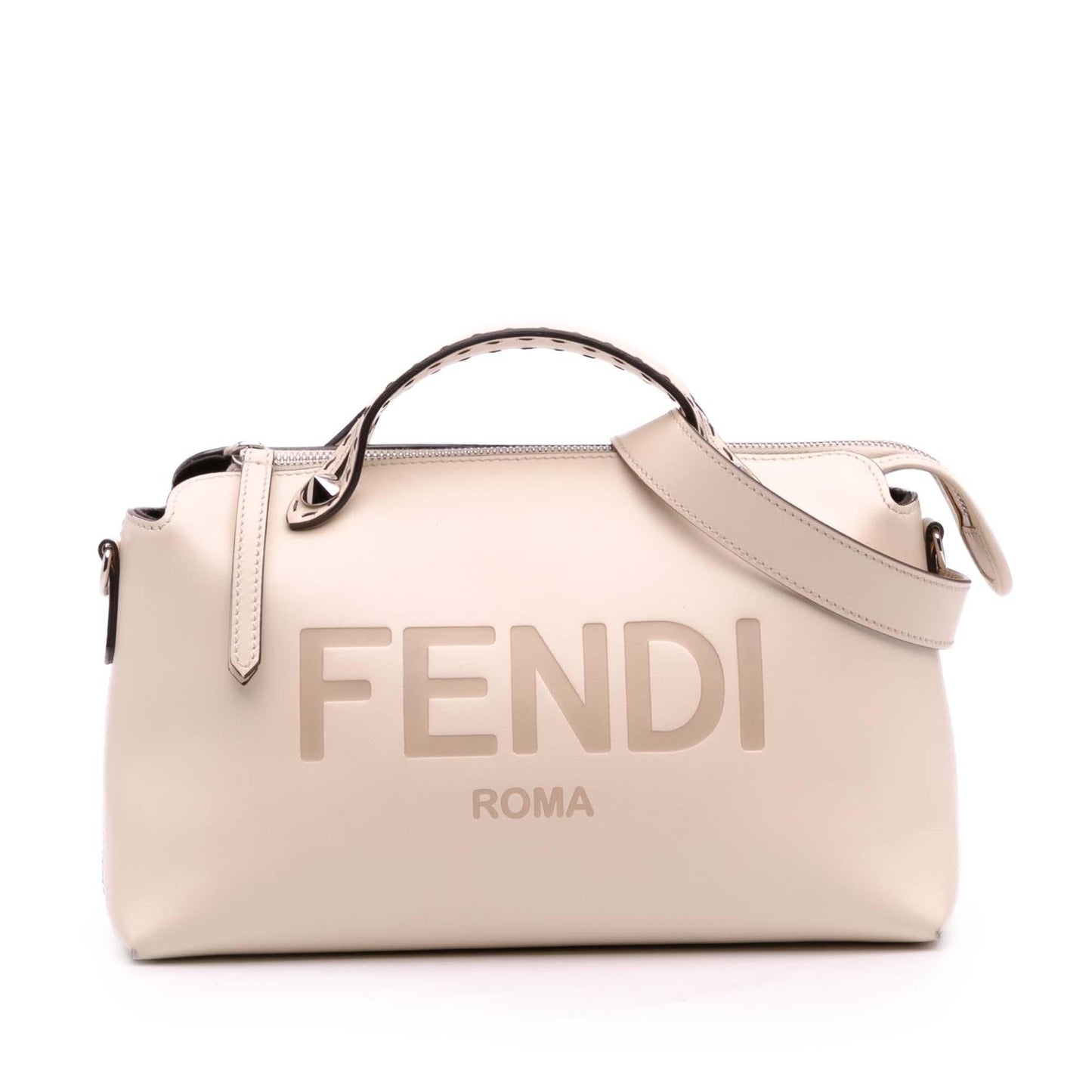 Fendi By The Way Satchel Leather Medium Satchel Bag