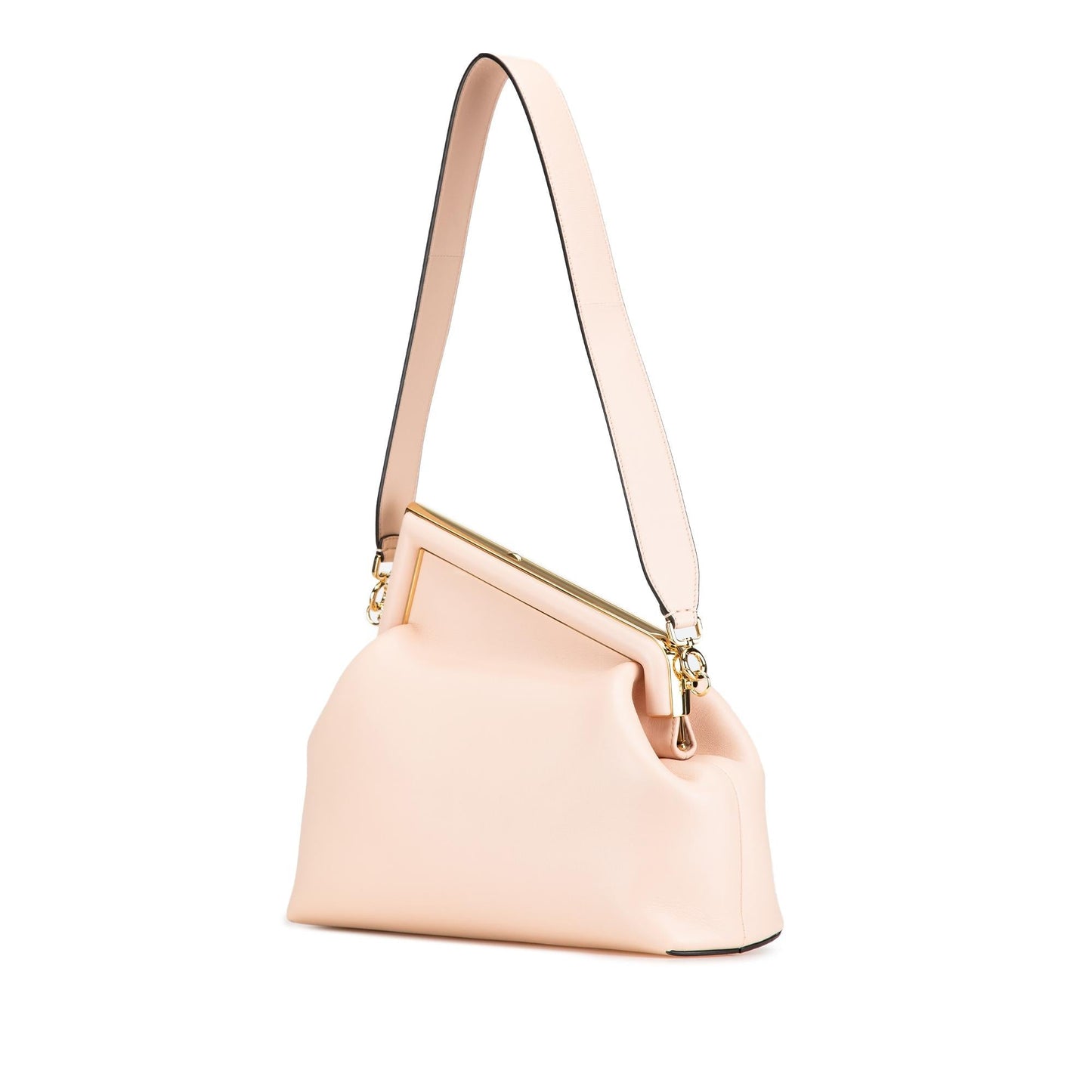 Fendi First Shoulder Bag Leather Medium Bag Shg Cgkpqu