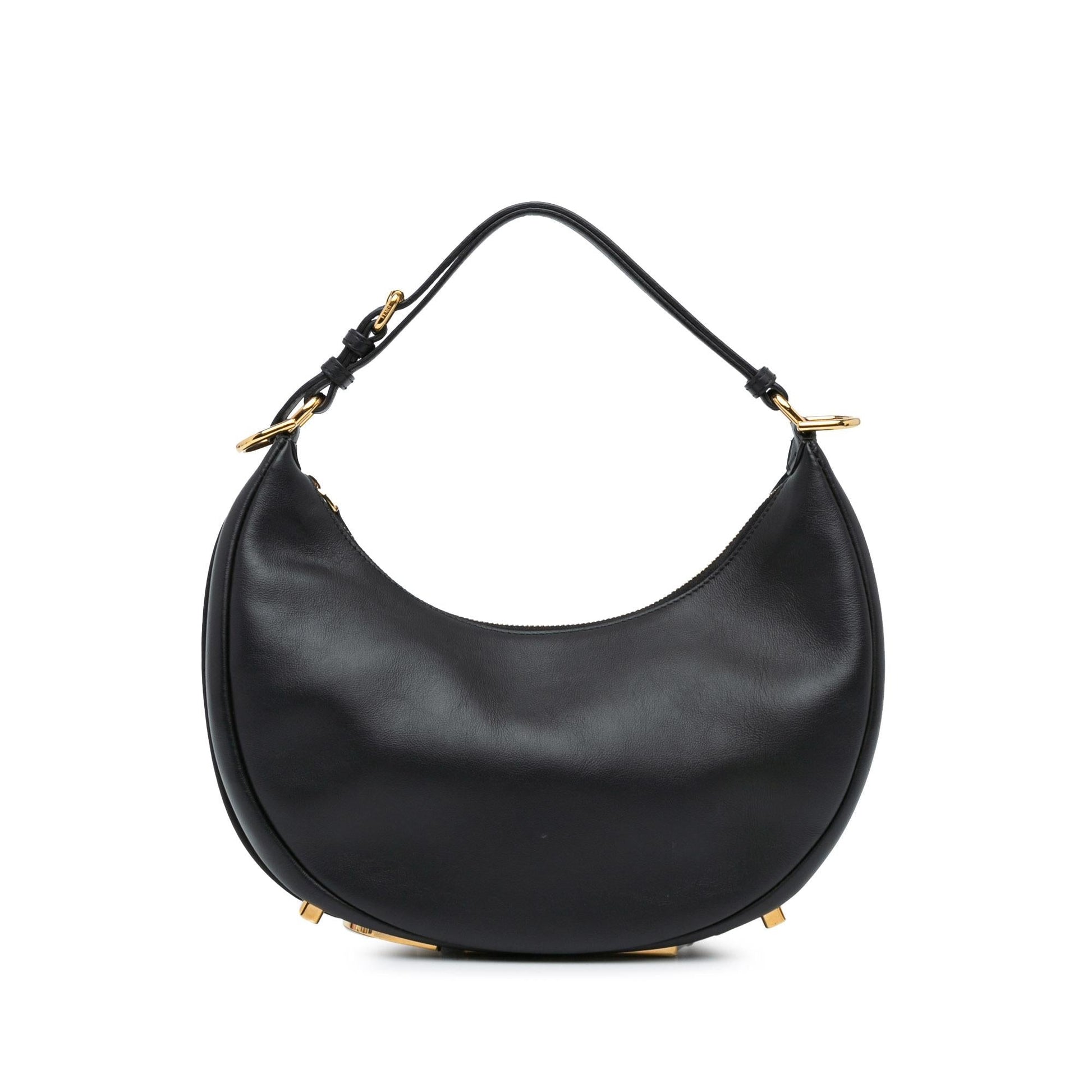 Fendi graphy Hobo Leather Medium Shoulder Bag Hobo Shg Kfua0O