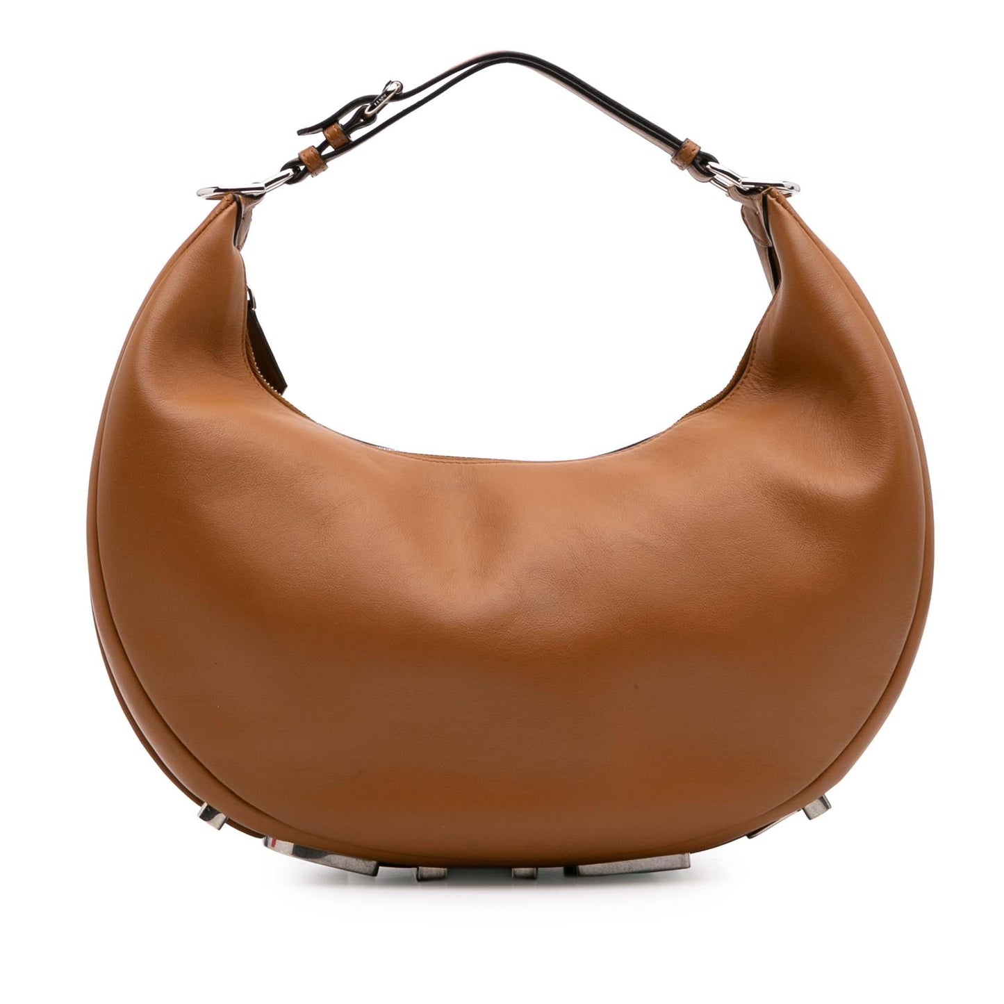 Fendi graphy Hobo Leather Medium Shoulder Bag