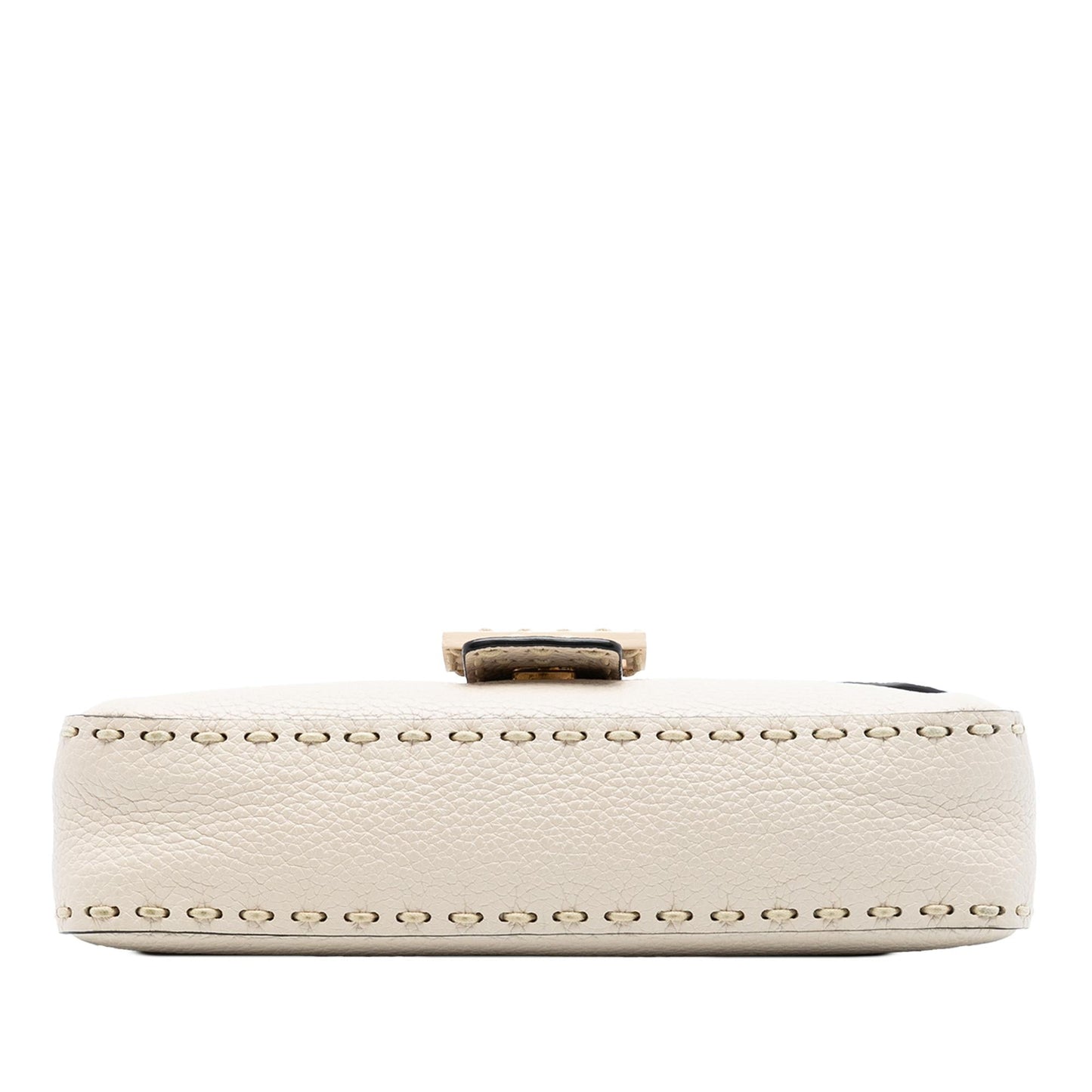 Fendi Selleria Baguette Satchel Leather Medium Satchel Bag