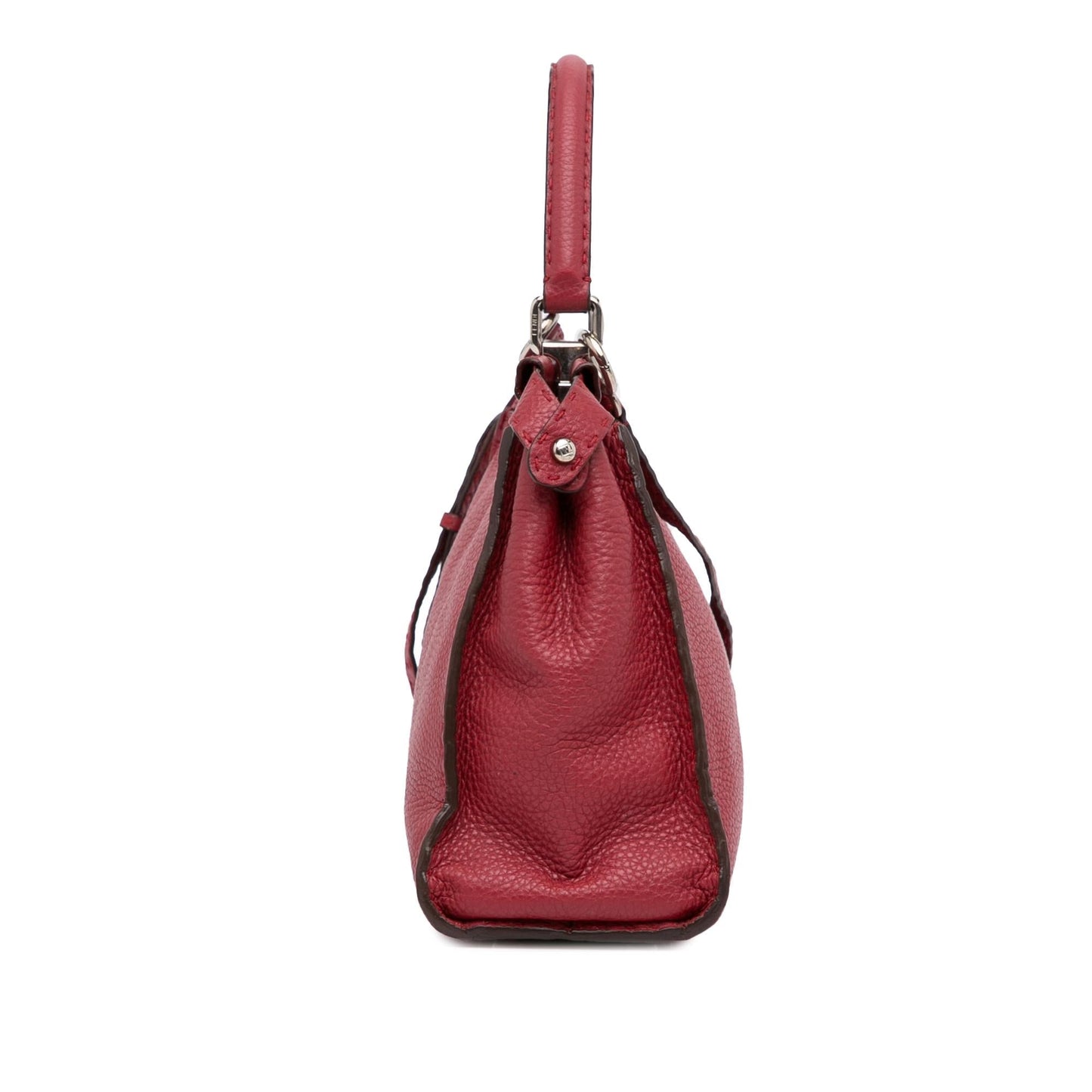 Fendi Peekaboo Selleria Shg Wxhi68 Satchel Bag Medium