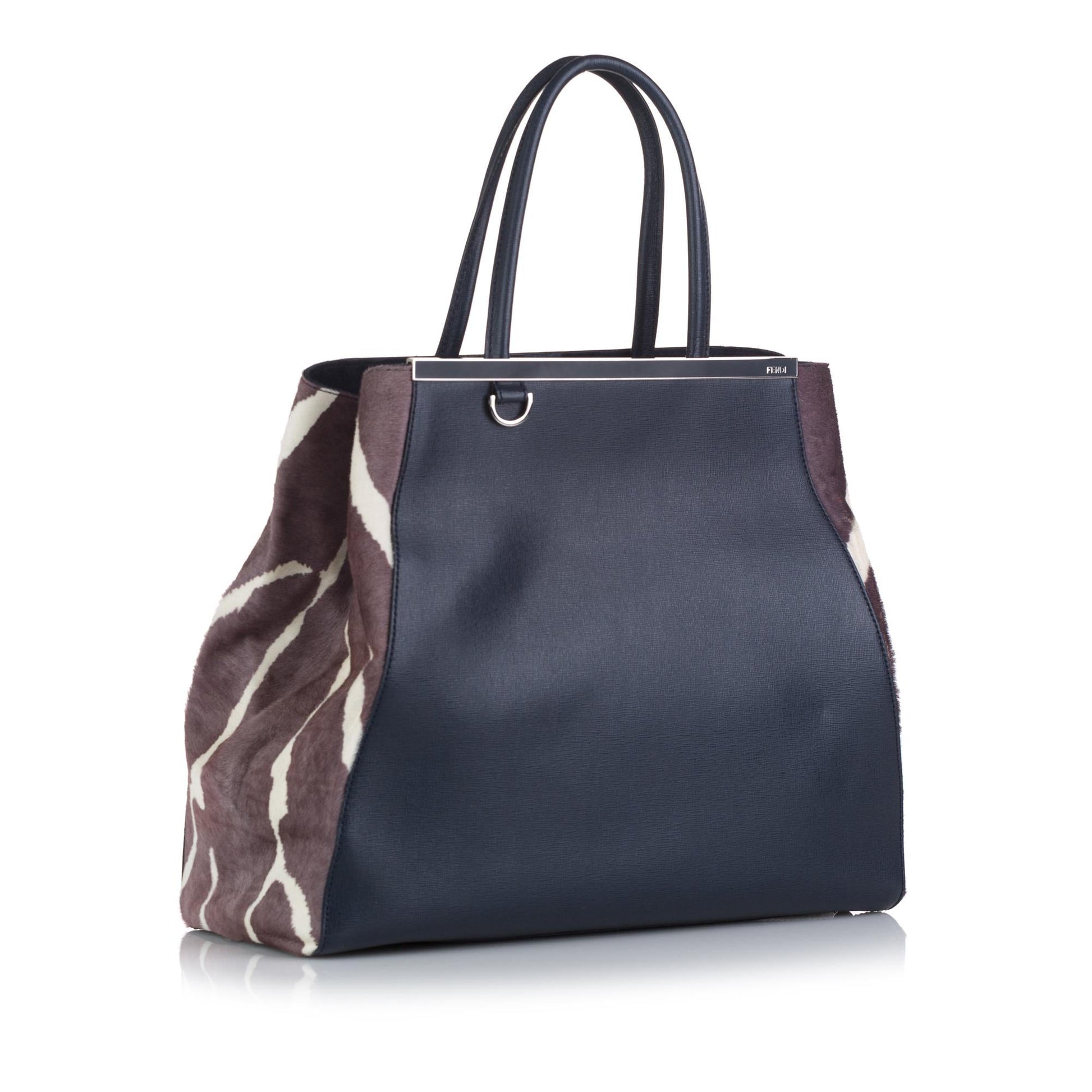 Fendi Ponyhair 2Jours Shg Satchel Bag Medium