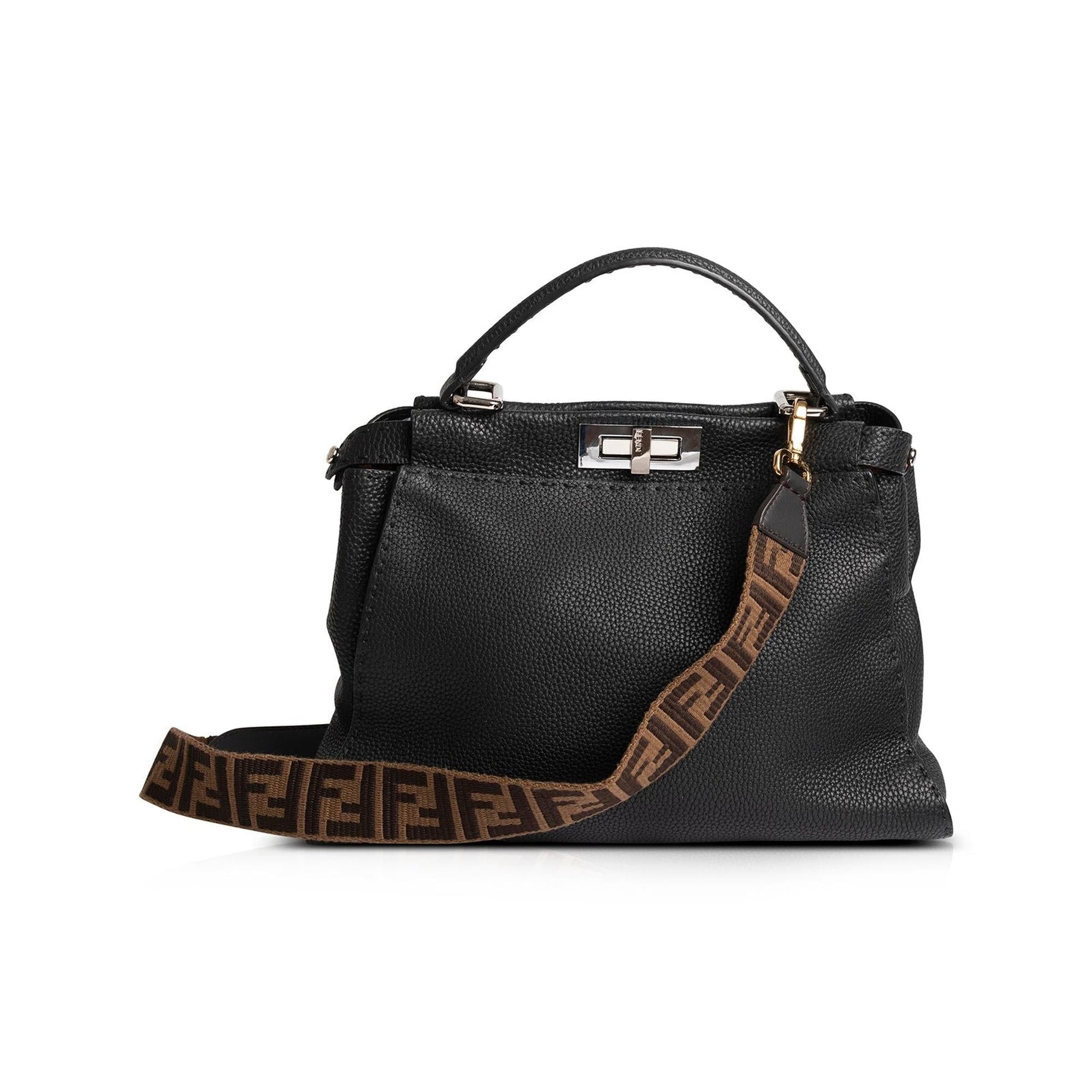 Fendi Selleria Peekaboo Bag Medium Shoulder Bag