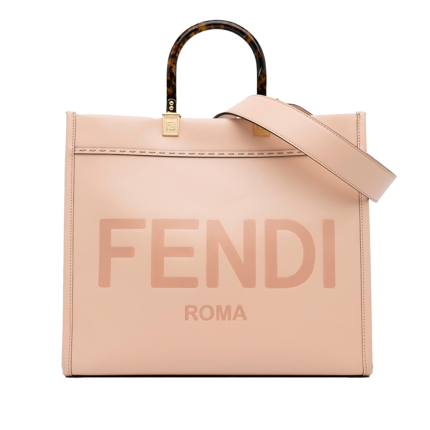 Fendi Sunshine Shopper Tote Shg N1Osmb Medium Tote Bag