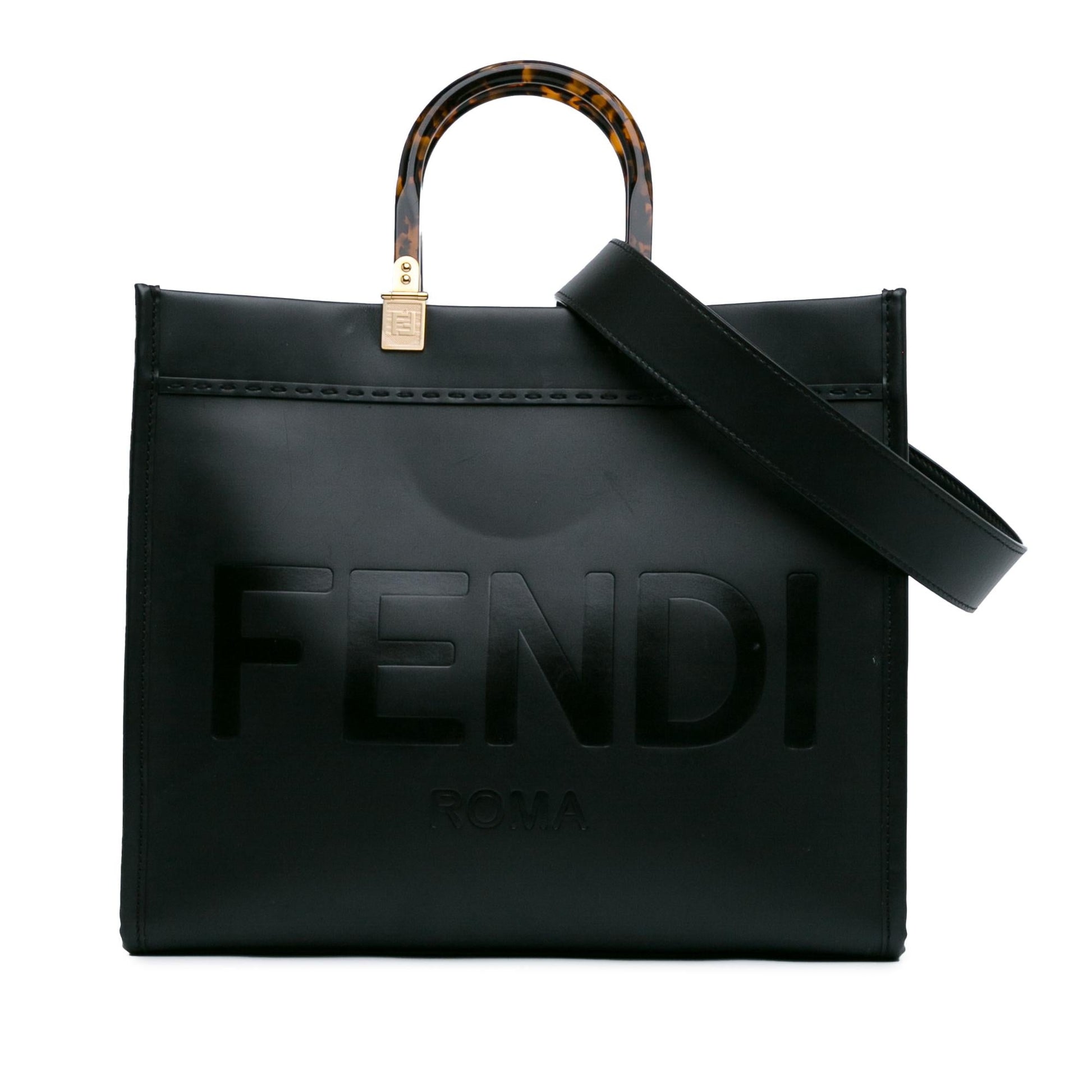 Fendi Sunshine Shopper Tote Shg Tooeeo Medium Tote Bag