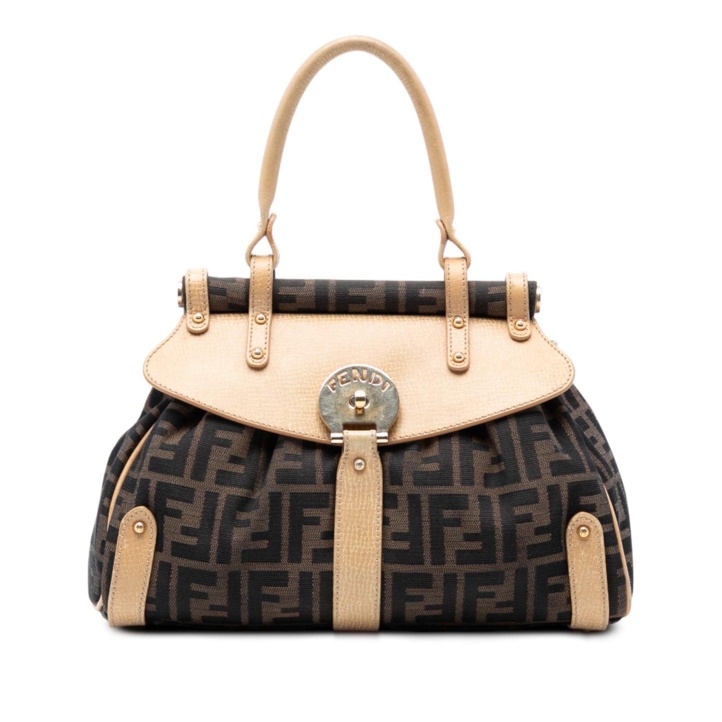Fendi Zucca Magic Tote Canvas Medium Tote Bag