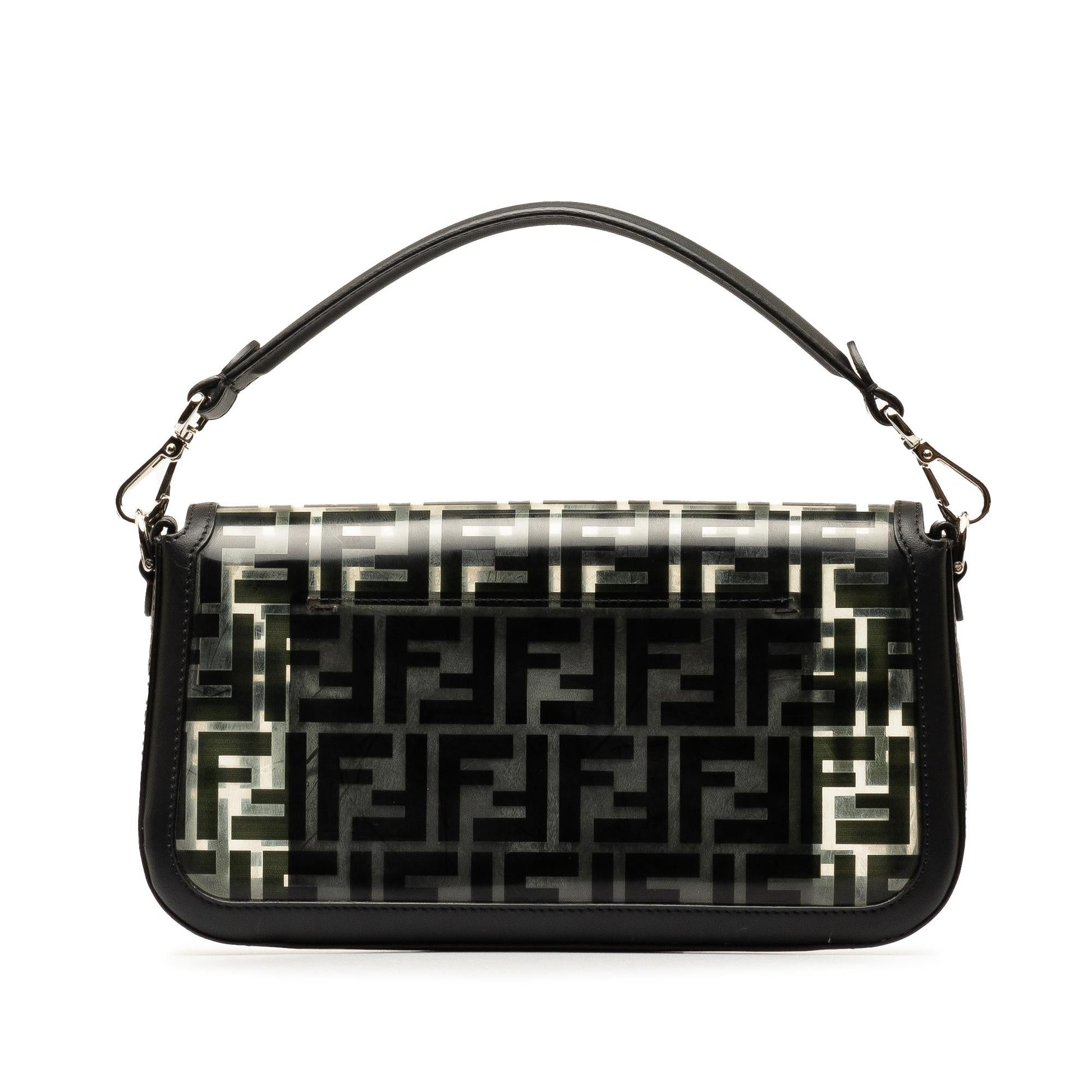 Fendi Zucca Pvc Baguette Satchel Medium Satchel Bag Satchel Shg Uclaeg