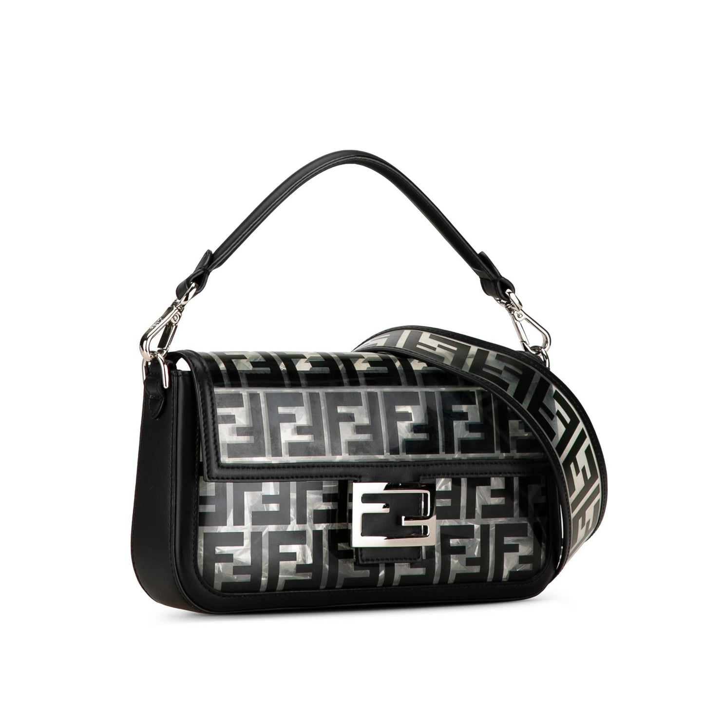 Fendi Zucca Pvc Baguette Satchel Medium Satchel Bag