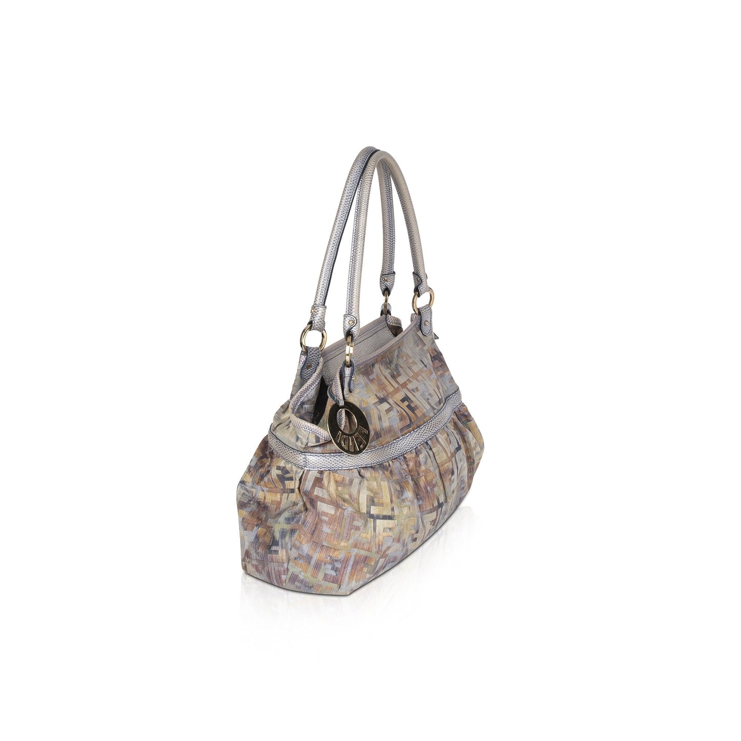 Fendi Metallic Zucca Chef Tote Tote Bag