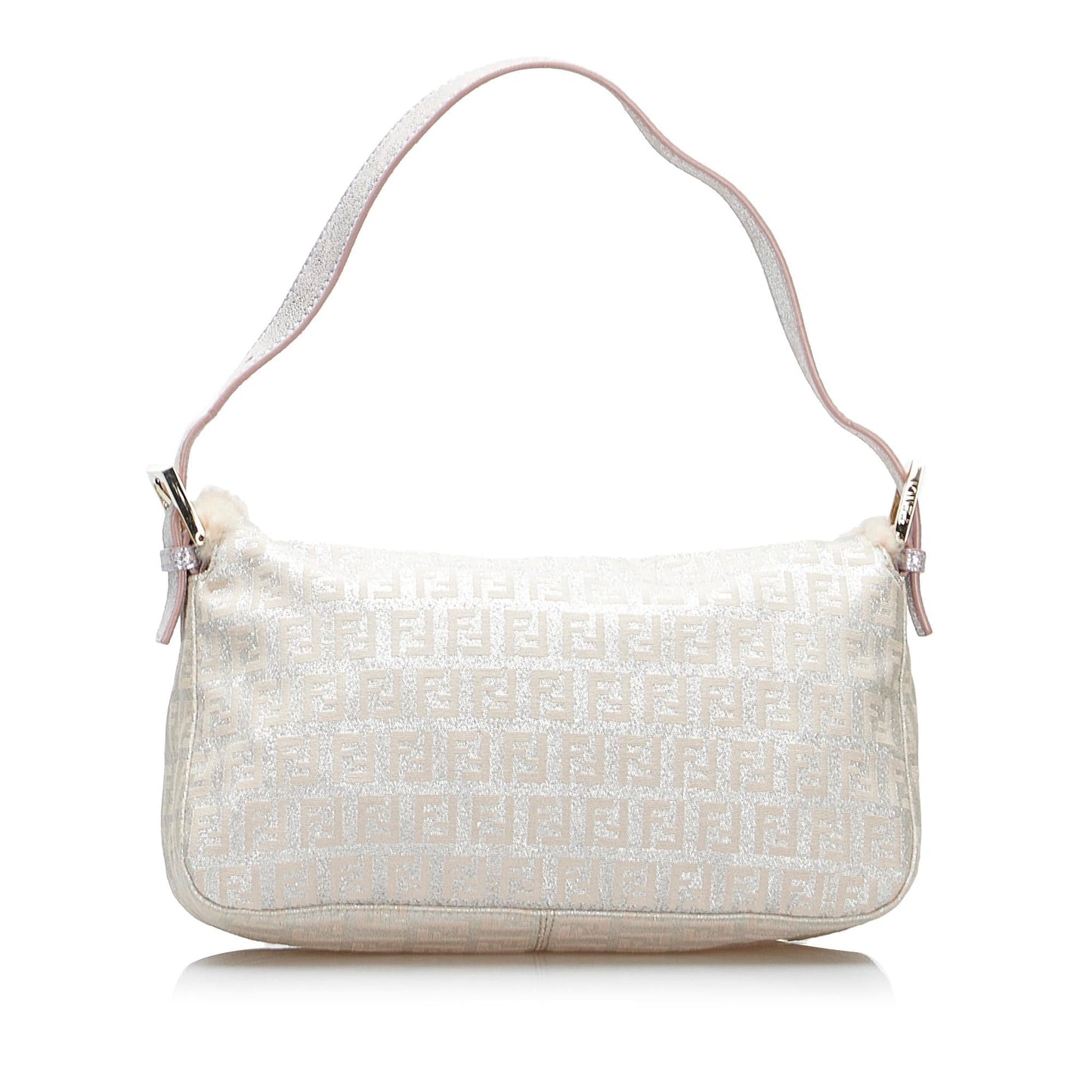 Fendi Metallic Zucchino Baguette Shg Kfw9Gt Handbag Shoulder Bag