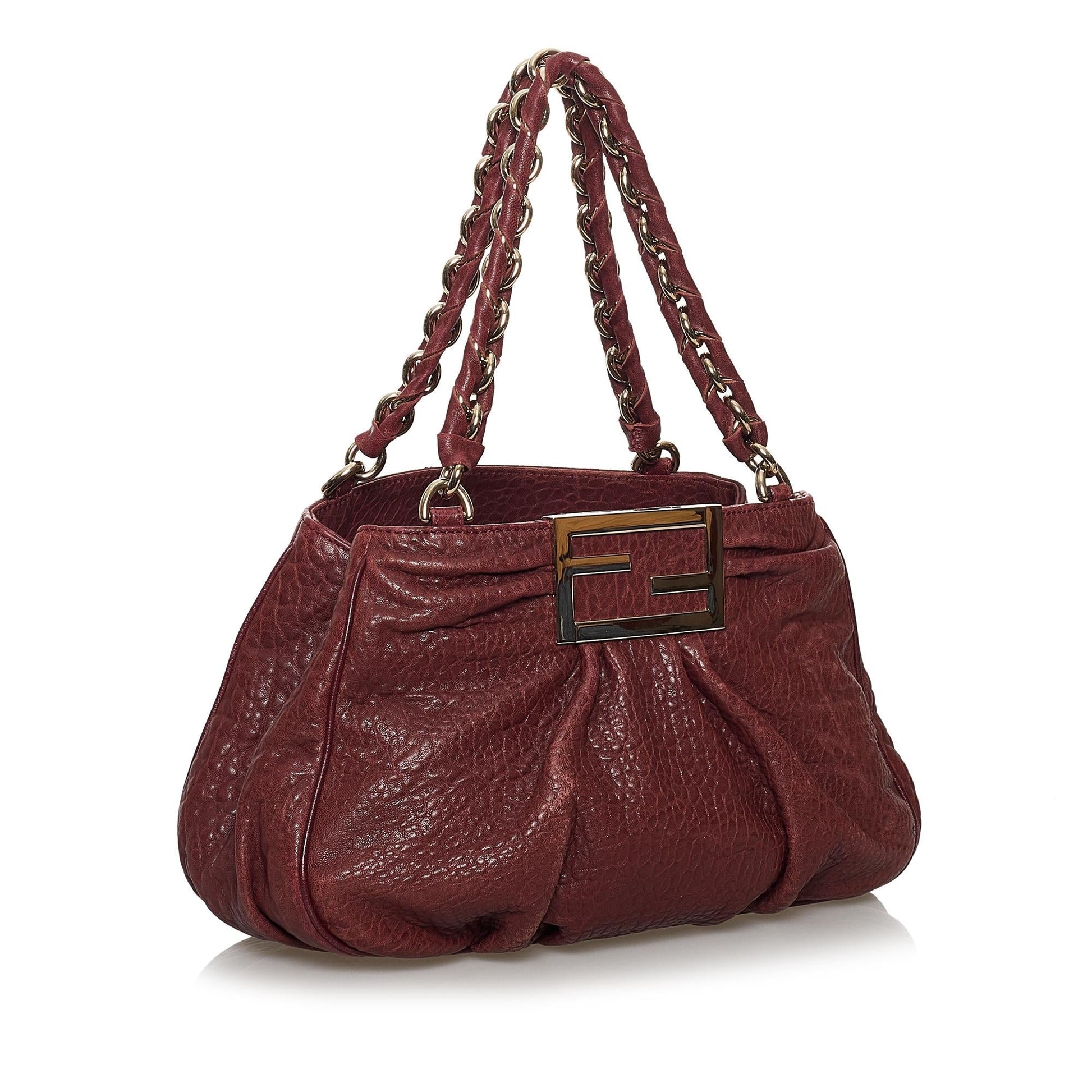 Fendi Mia Shoulder Bag Shg Leather Bag Shg 29685
