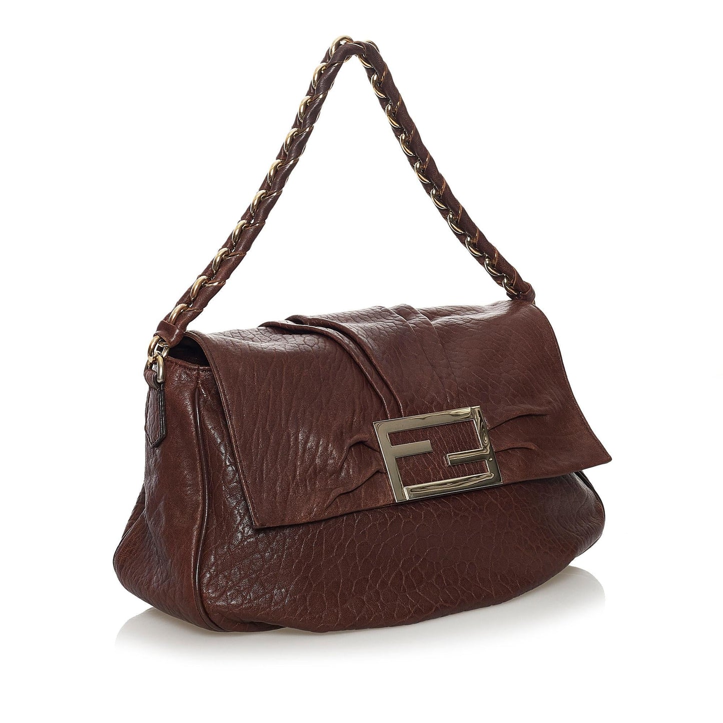 Fendi Mia Shoulder Bag Shg Leather