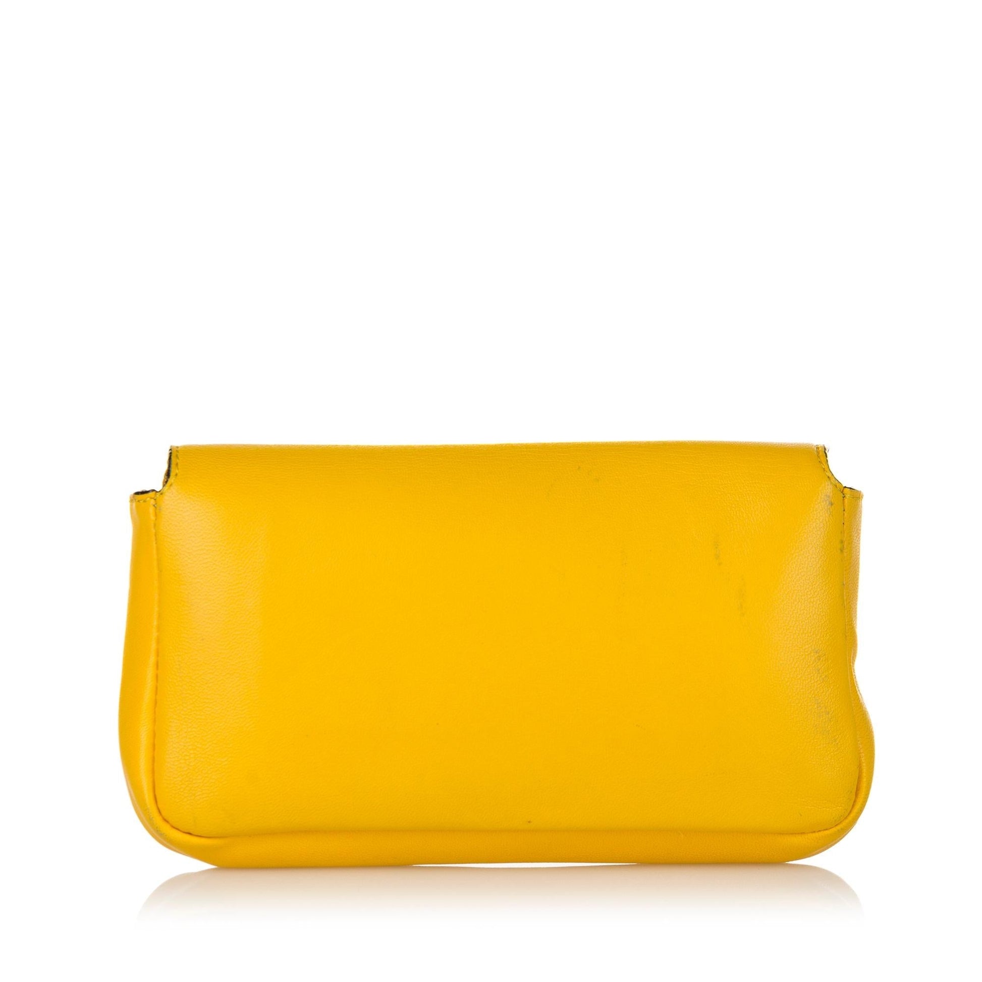 Fendi Baguette Crossbody Bag Shg Leather Micro Shoulder Bag