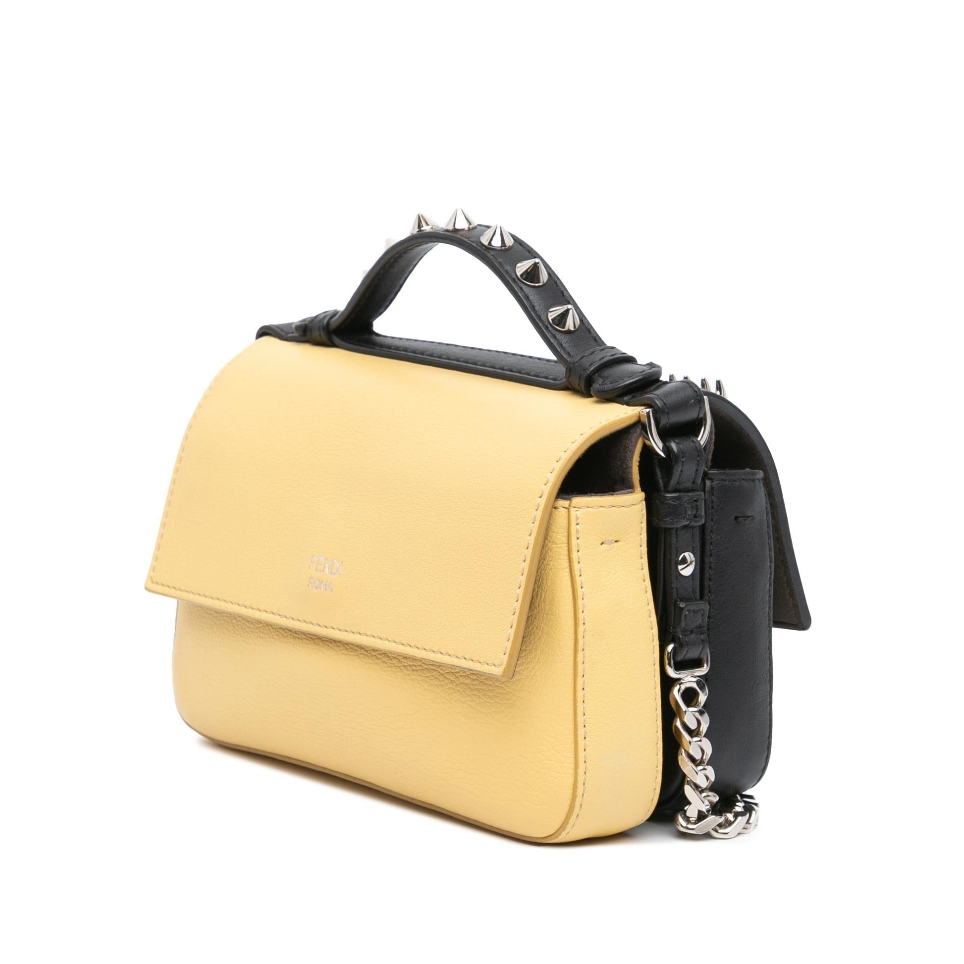 Fendi Hypnoteyes Double Baguette Satchel Micro Satchel Bag