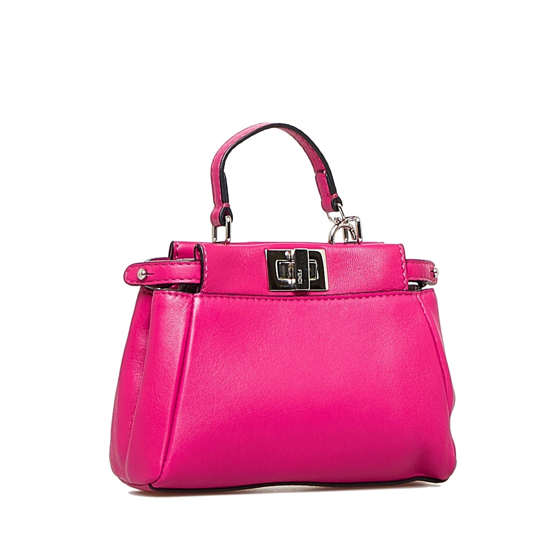Fendi Peakaboo Satchel Shg 8Tzmyo Micro Satchel Bag