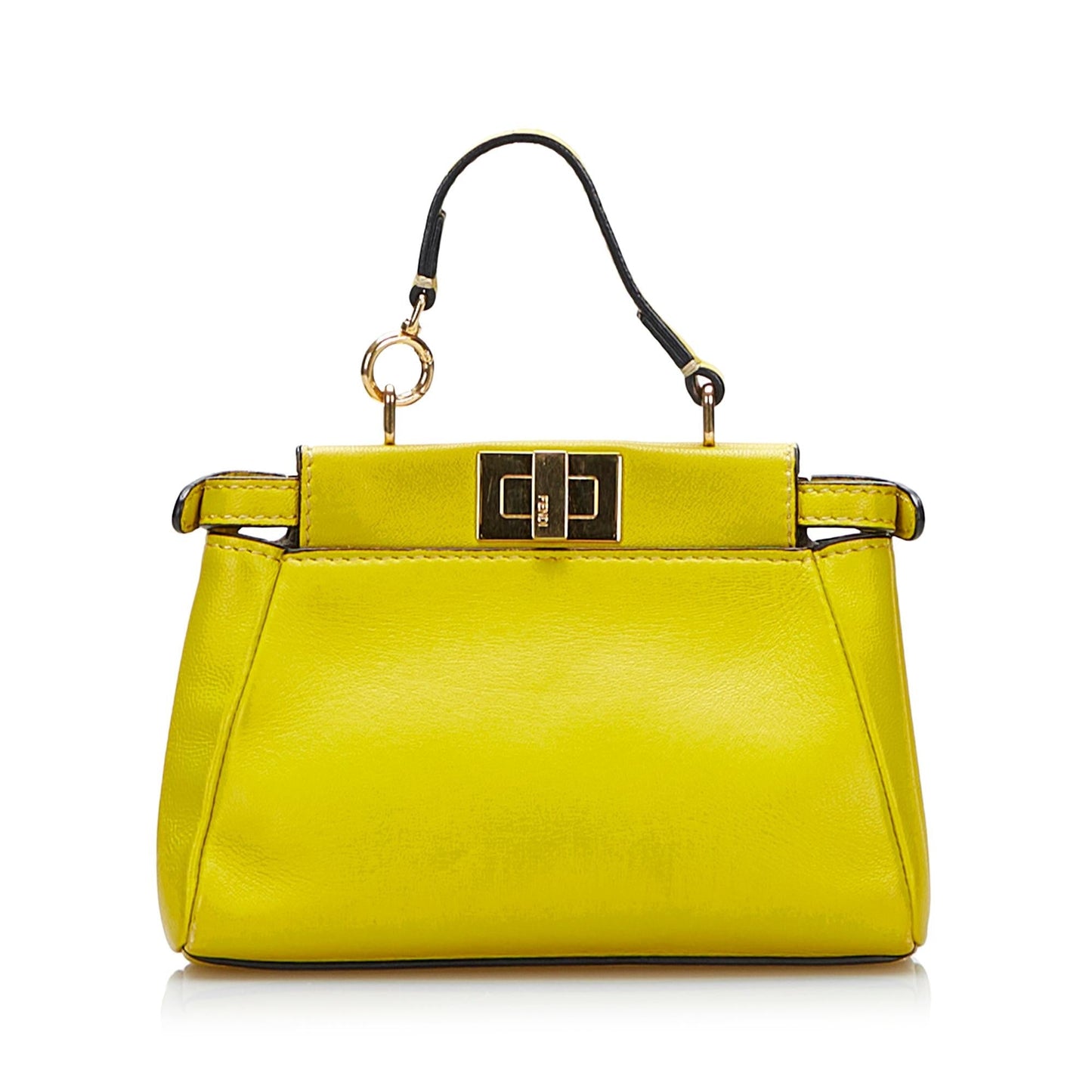 Fendi Peekaboo Satchel Shg Go8Q8W Micro Satchel Bag