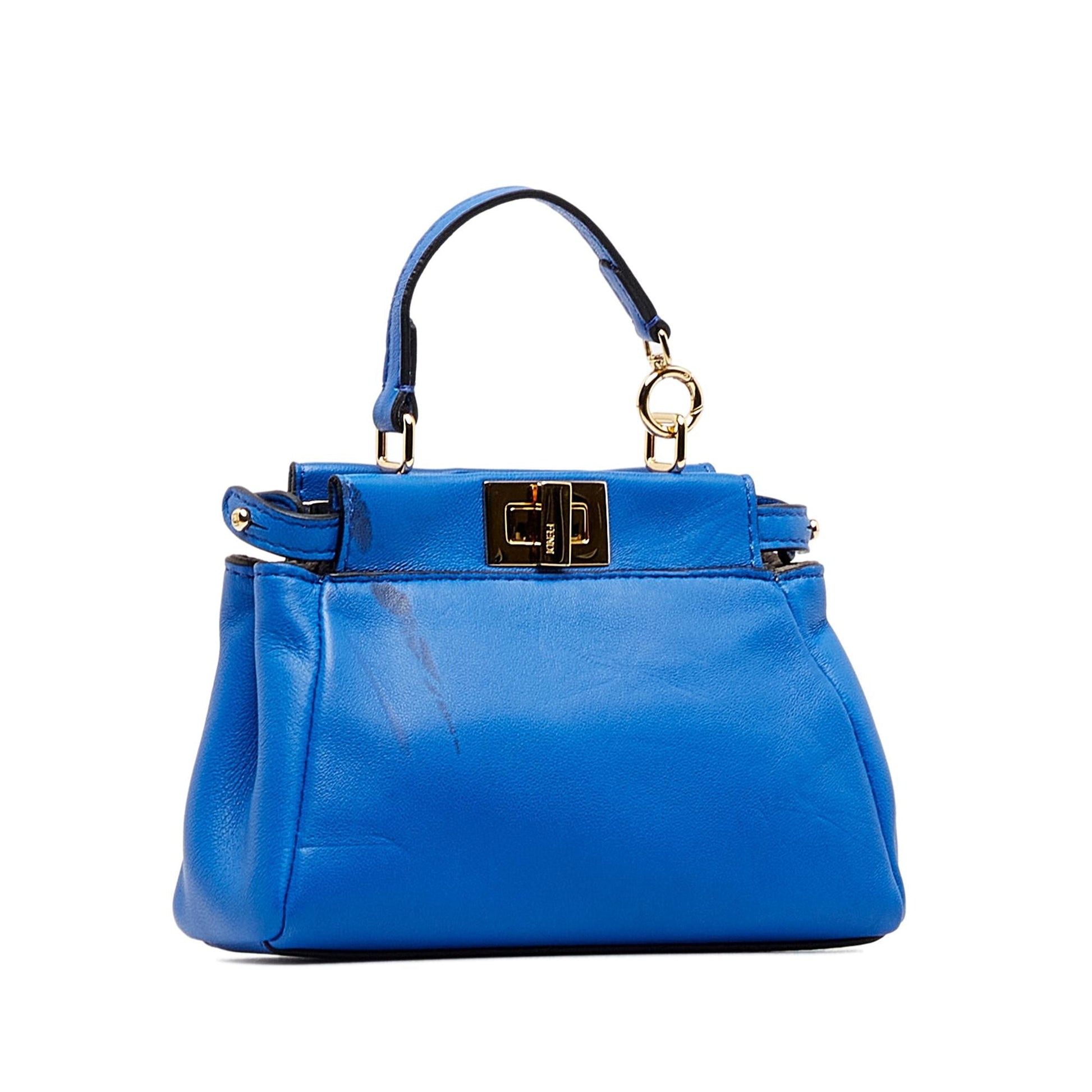 Fendi Peekaboo Satchel Shg Rvypxw Micro Satchel Bag