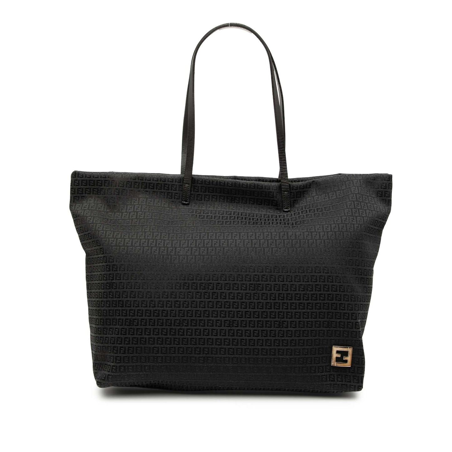 Fendi Zucchino Tote Canvas Micro Tote Bag