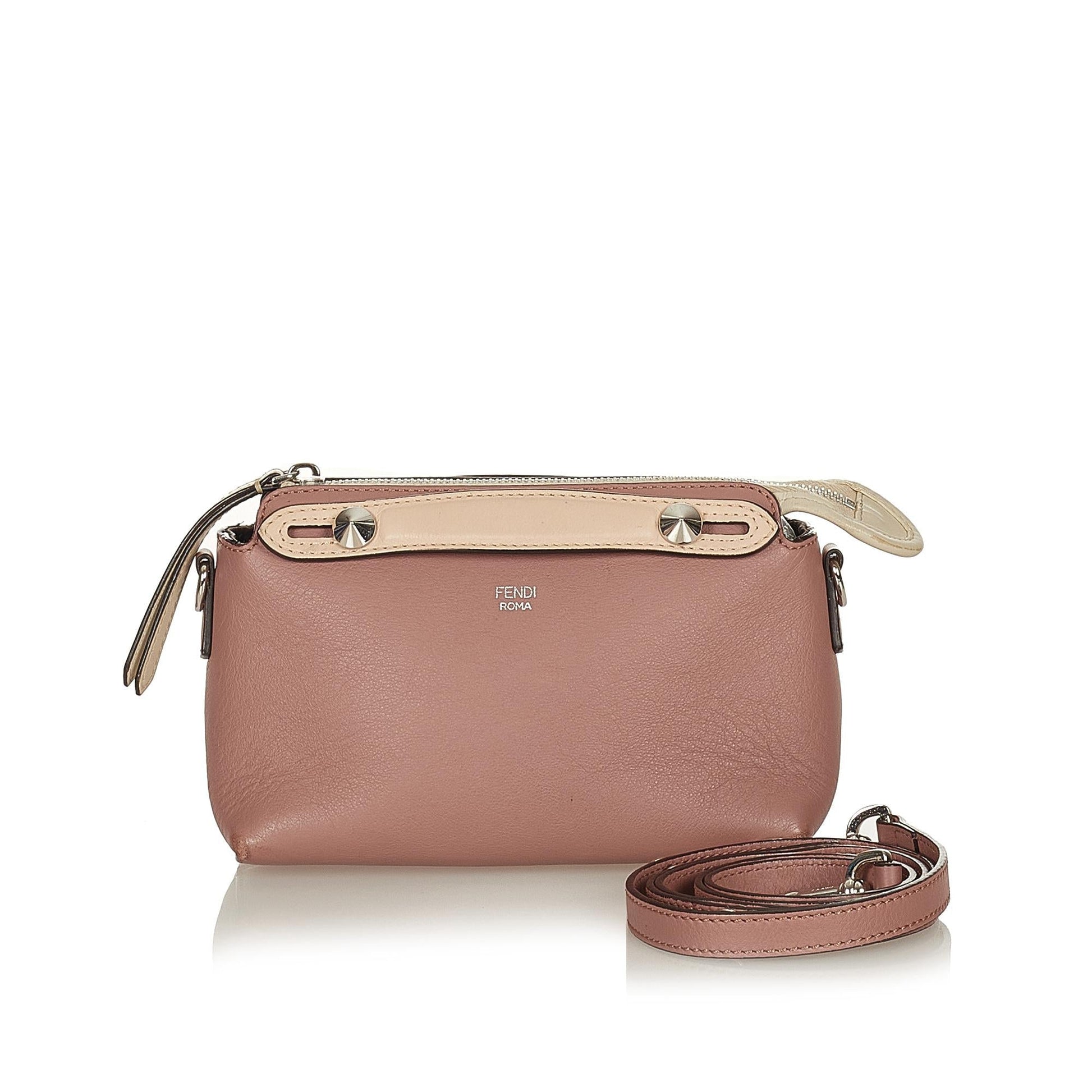 Fendi By The Way Satchel Shg 9Bzd0R Leather Mini Satchel Bag